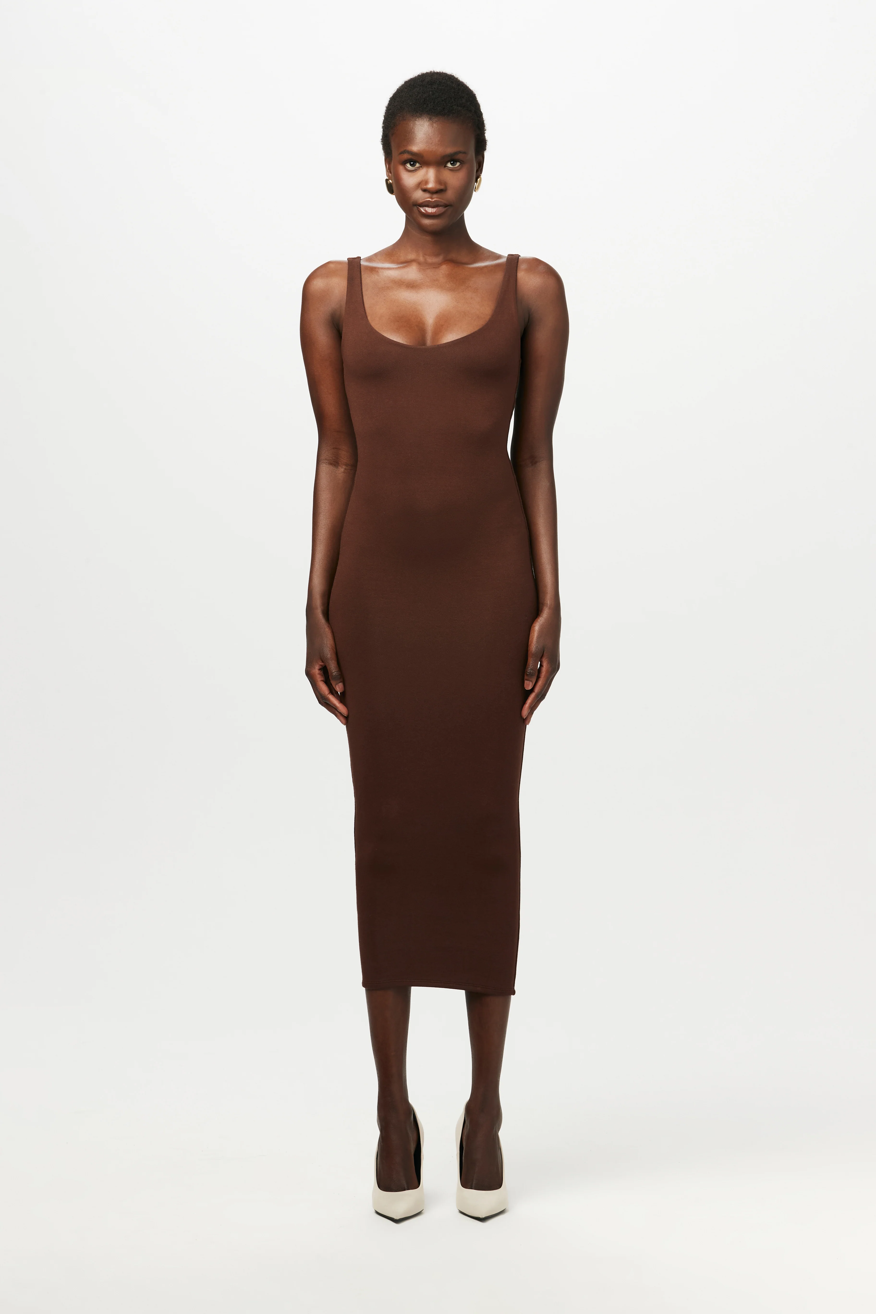 NW Sculpt Tank Midi Dress - Image 6