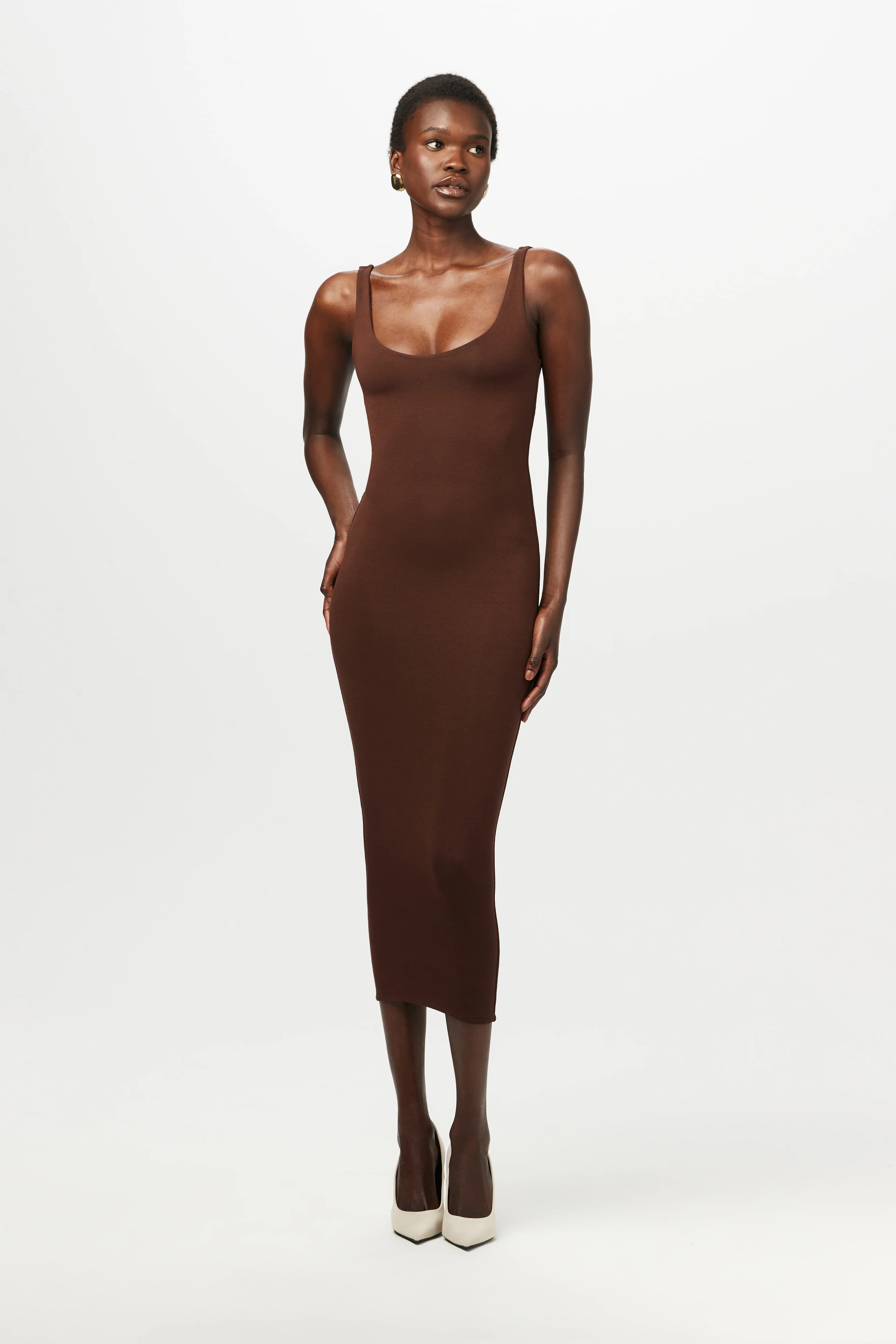 NW Sculpt Tank Midi Dress - Image 8