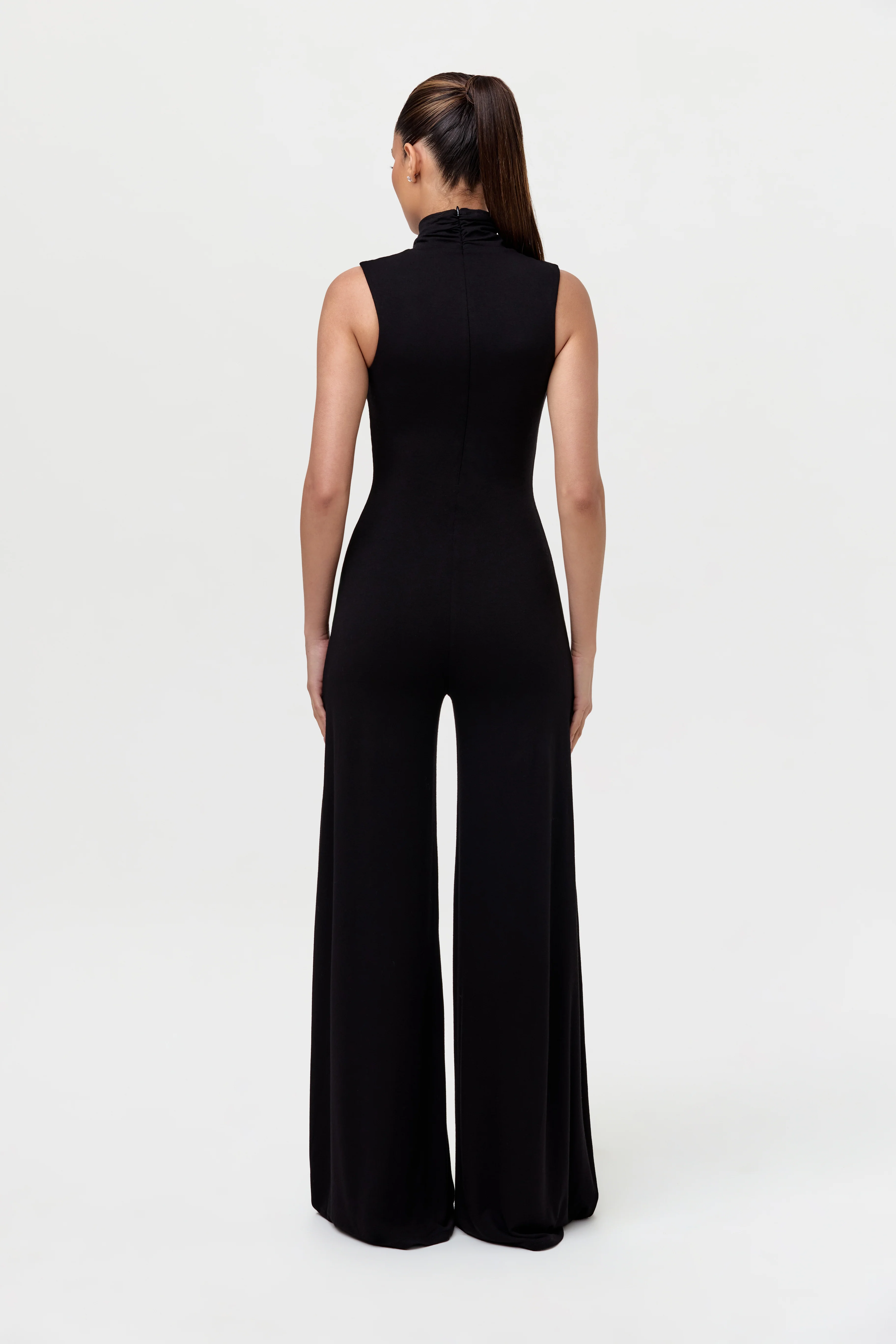 NW Turtleneck Wide Leg Jumpsuit - Image 4