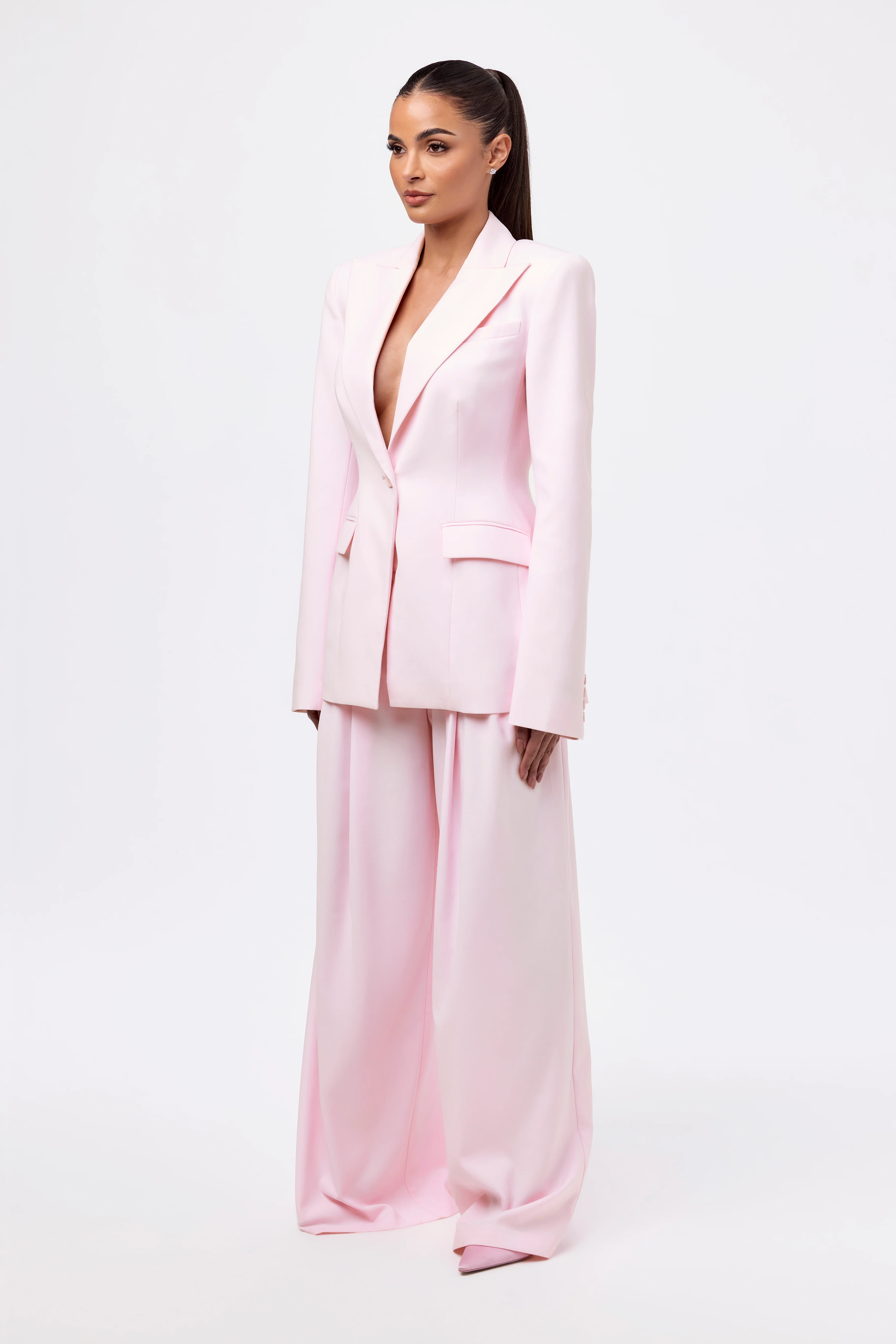 Suiting Pleated Wide-Leg Pant - Image 44