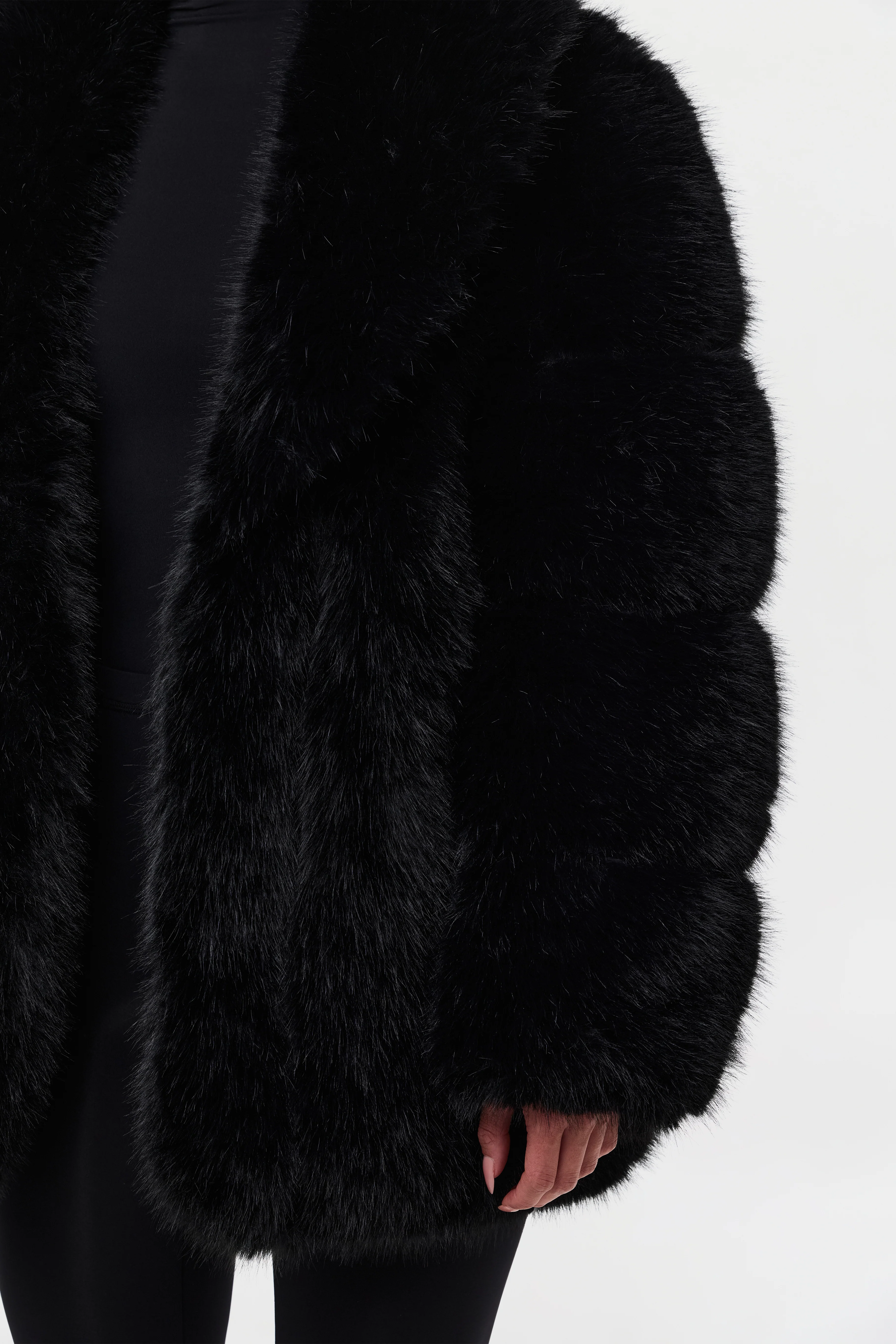 Faux Mink Pelted Coat - Image 29