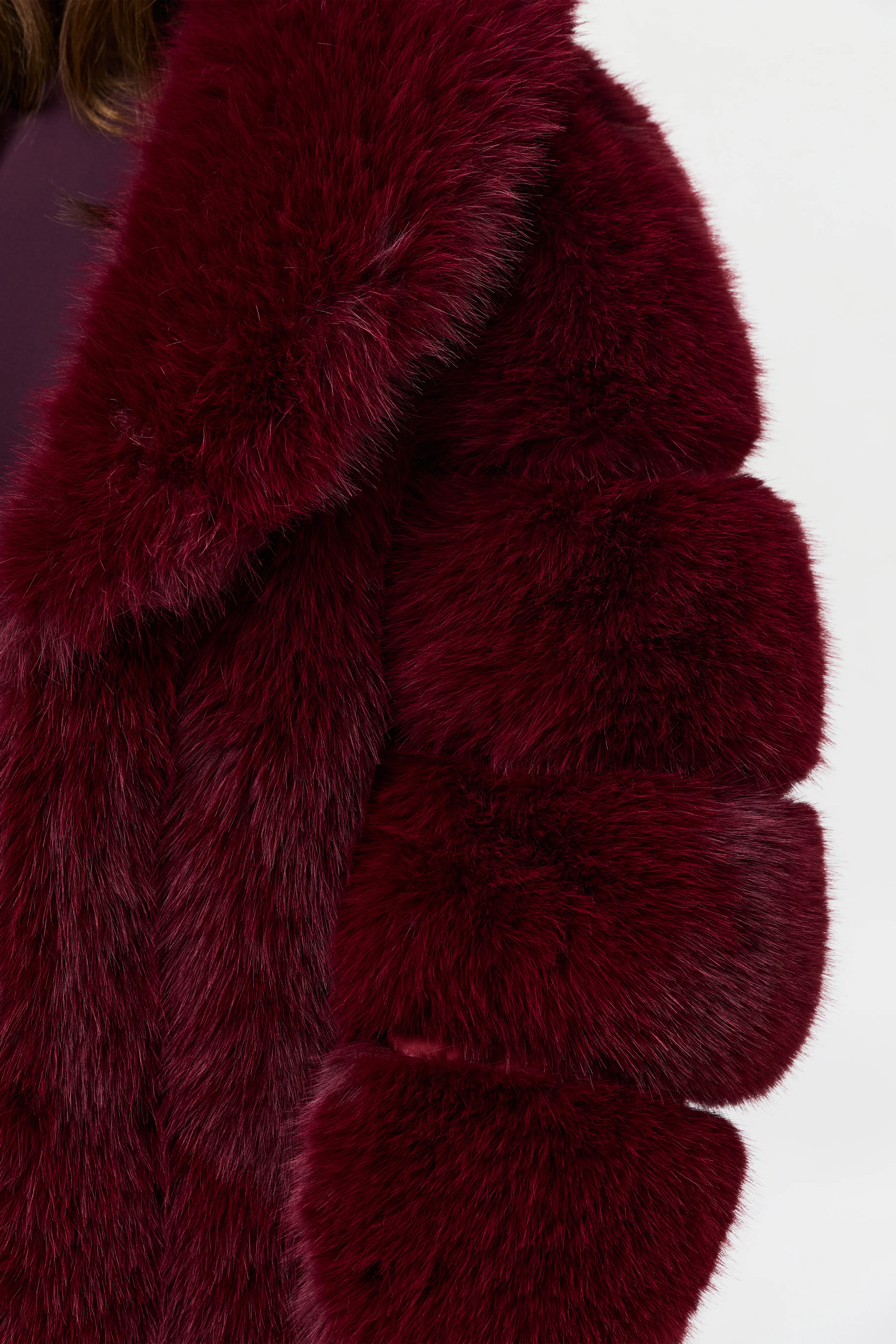 Faux Mink Pelted Coat - Image 35