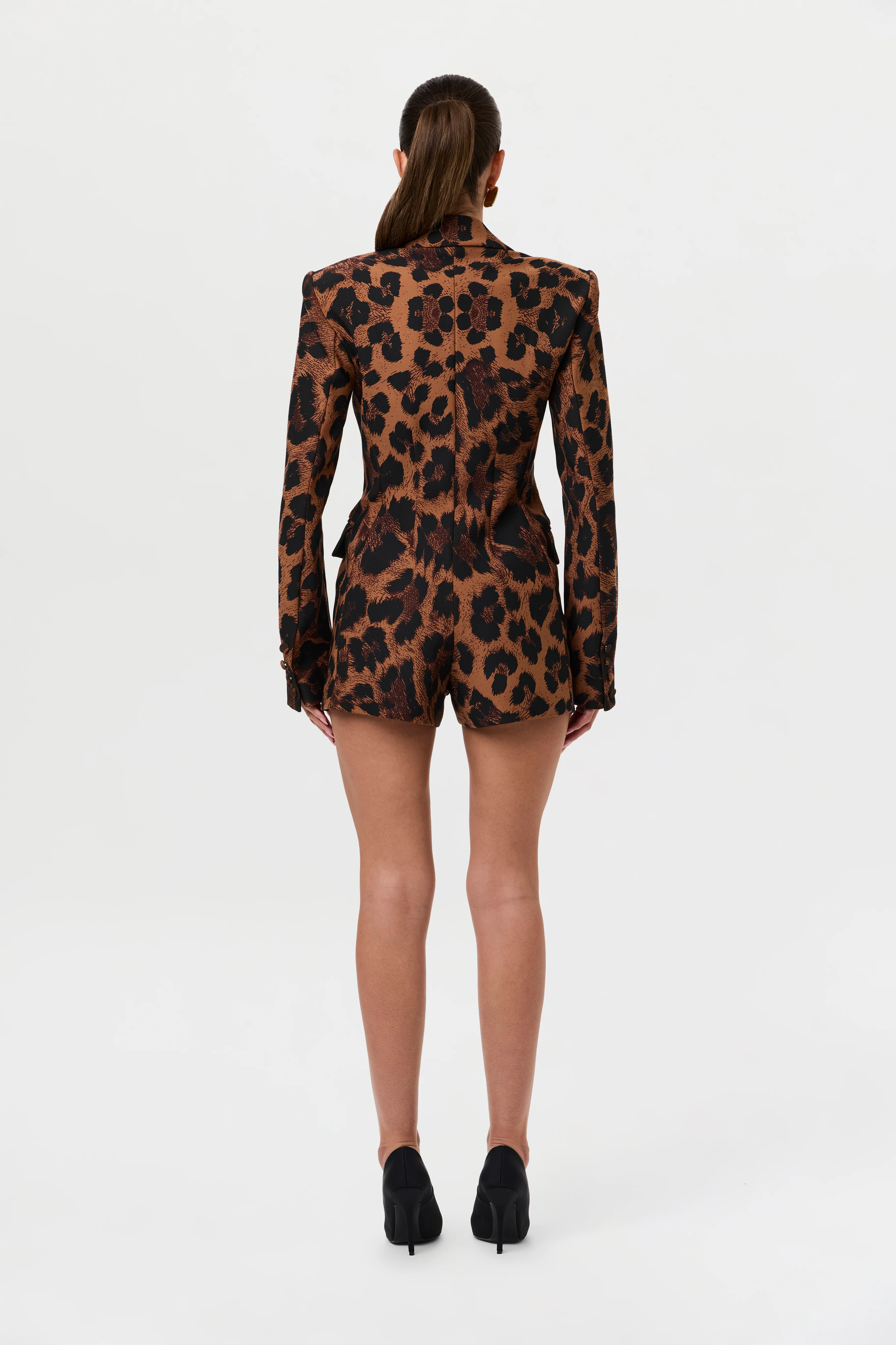 Suiting Blazer Romper - Image 5