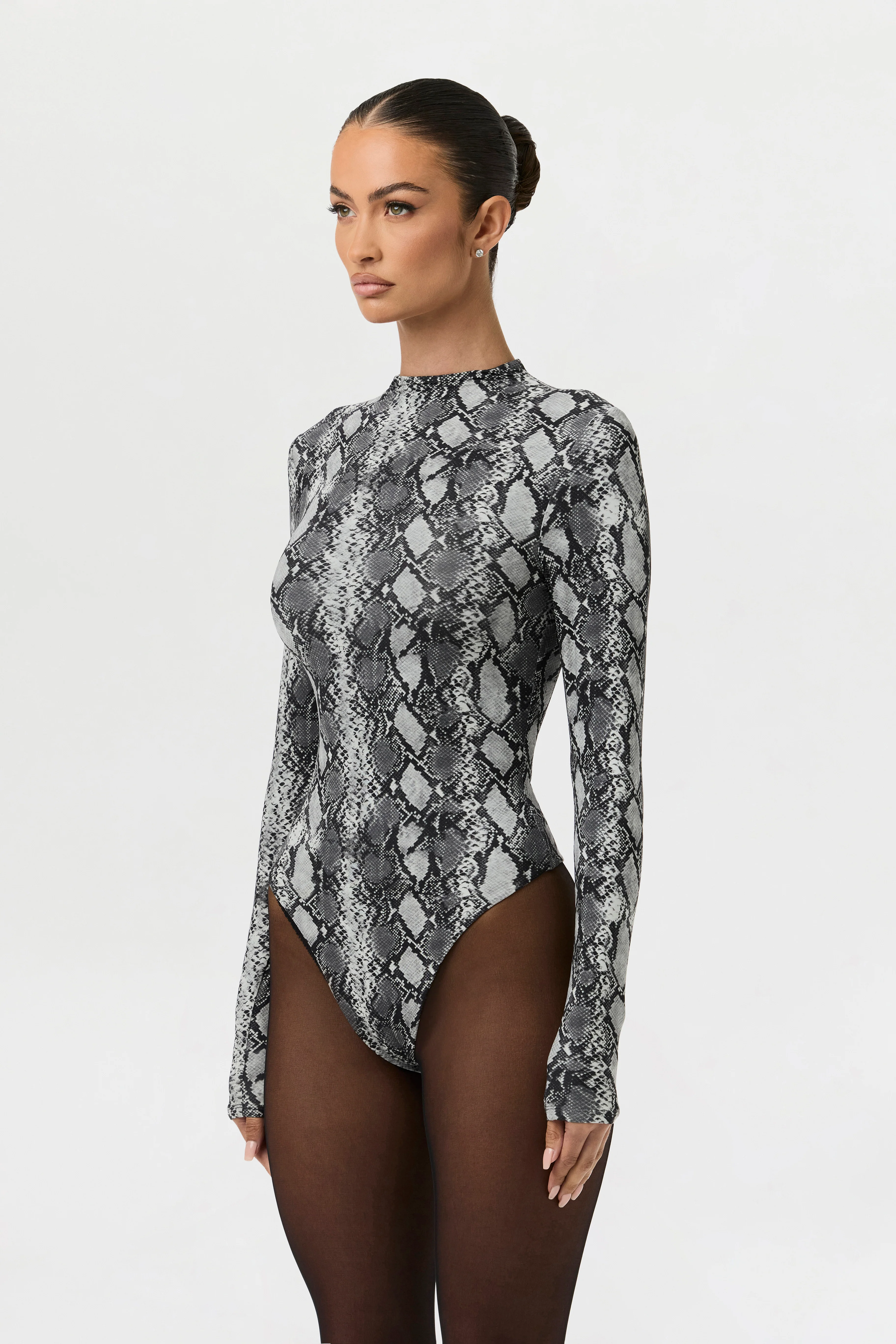 Naked Print Bodysuit - Image 10