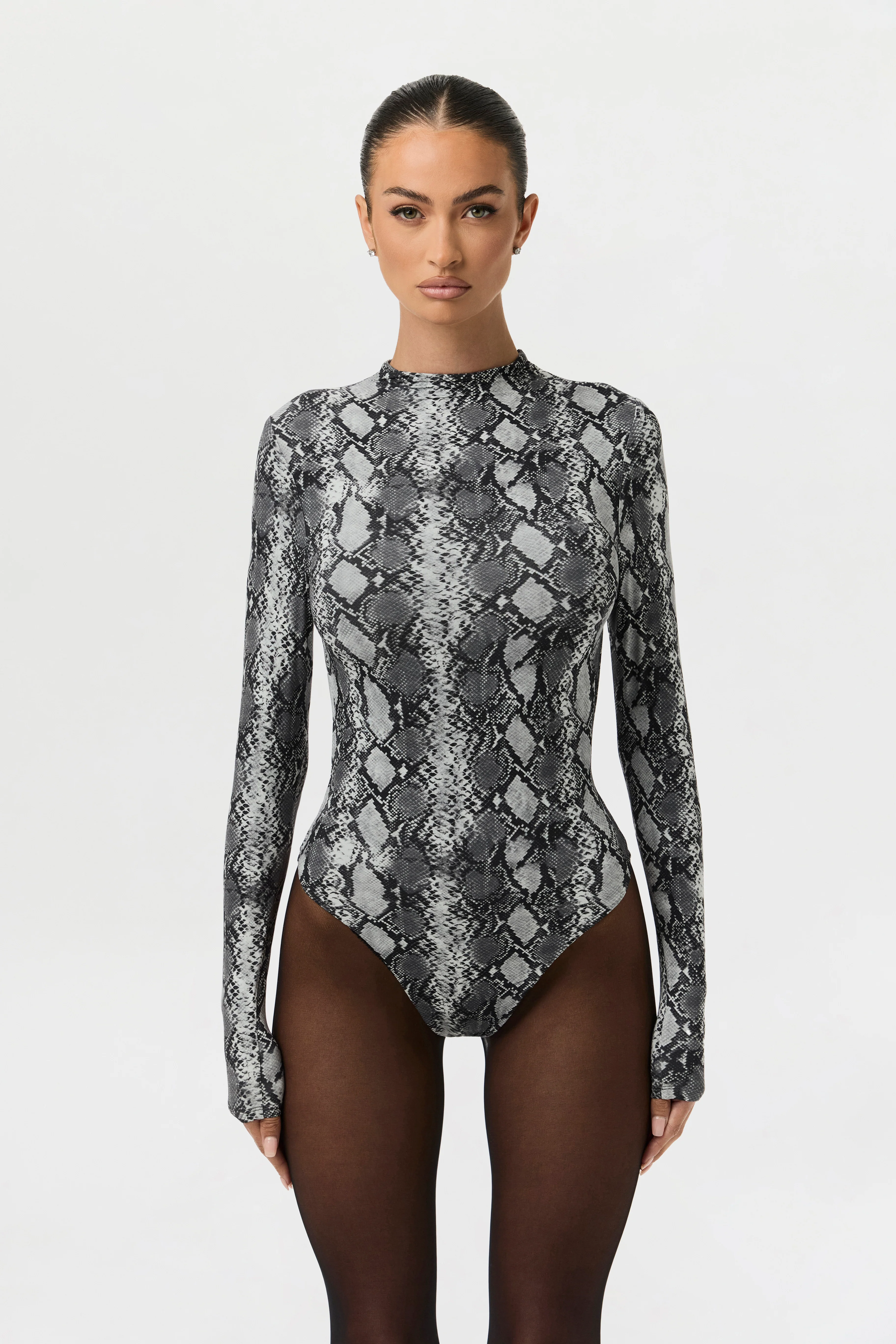 Naked Print Bodysuit - Image 12