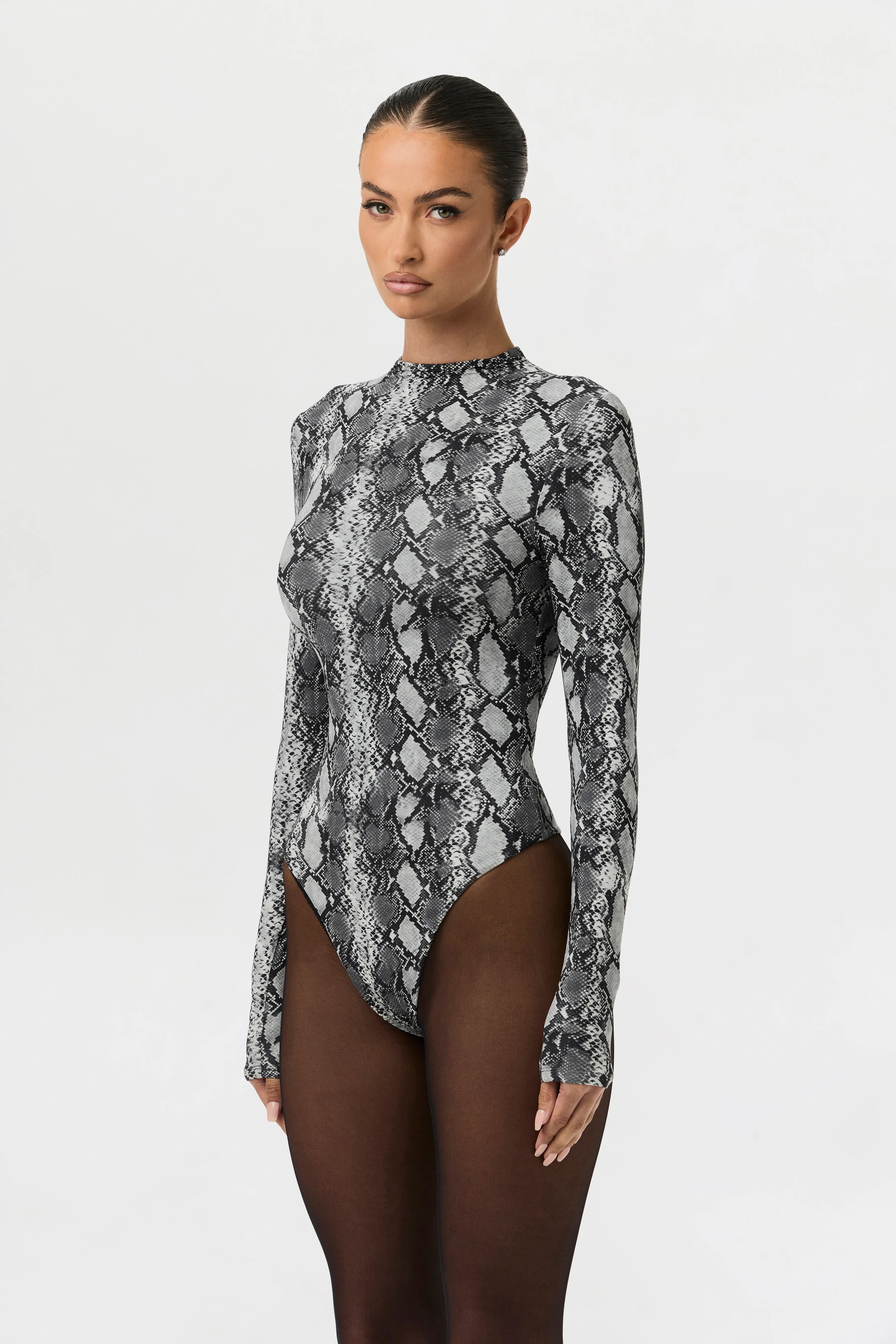 Naked Print Bodysuit - Image 13