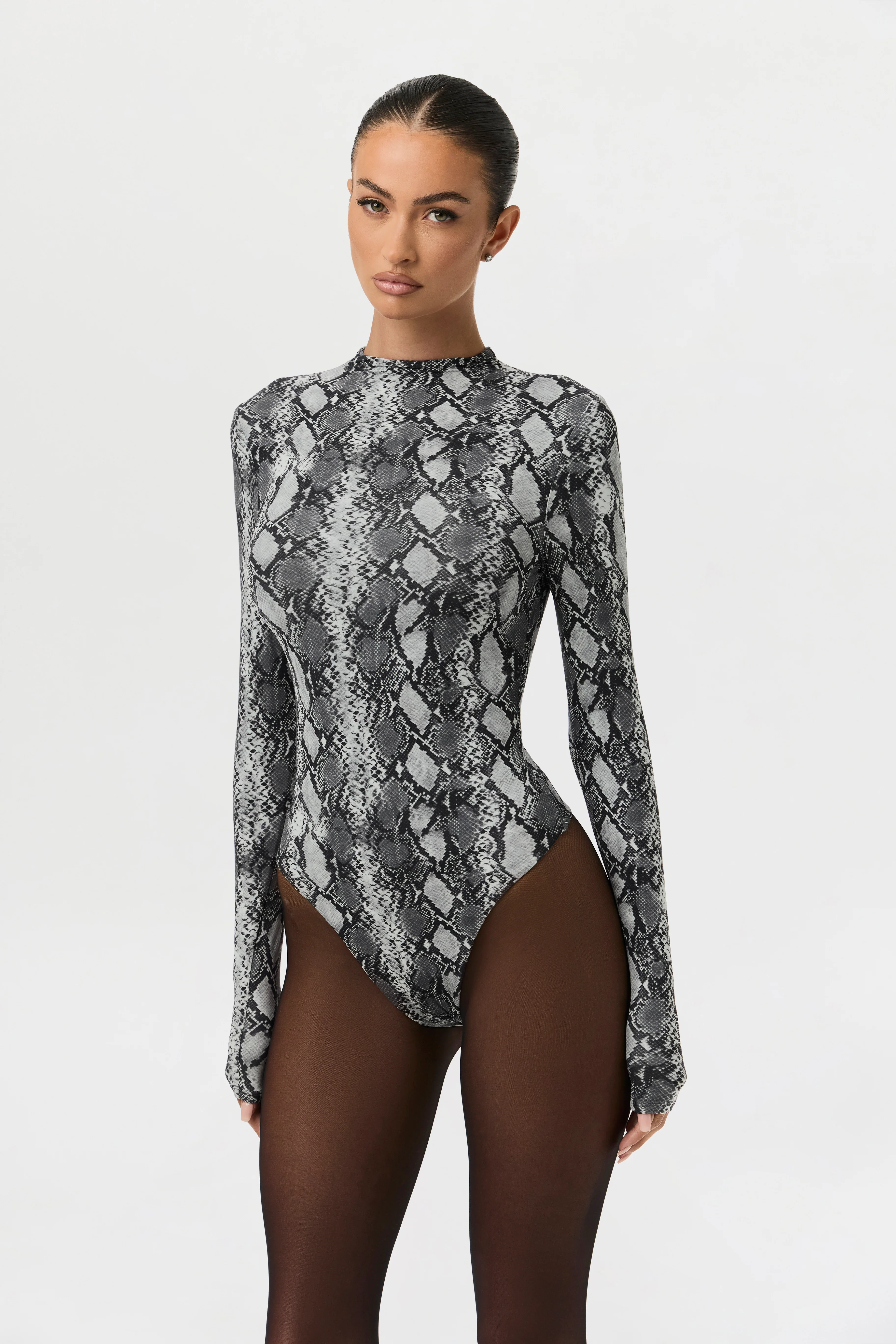 Naked Print Bodysuit - Image 14