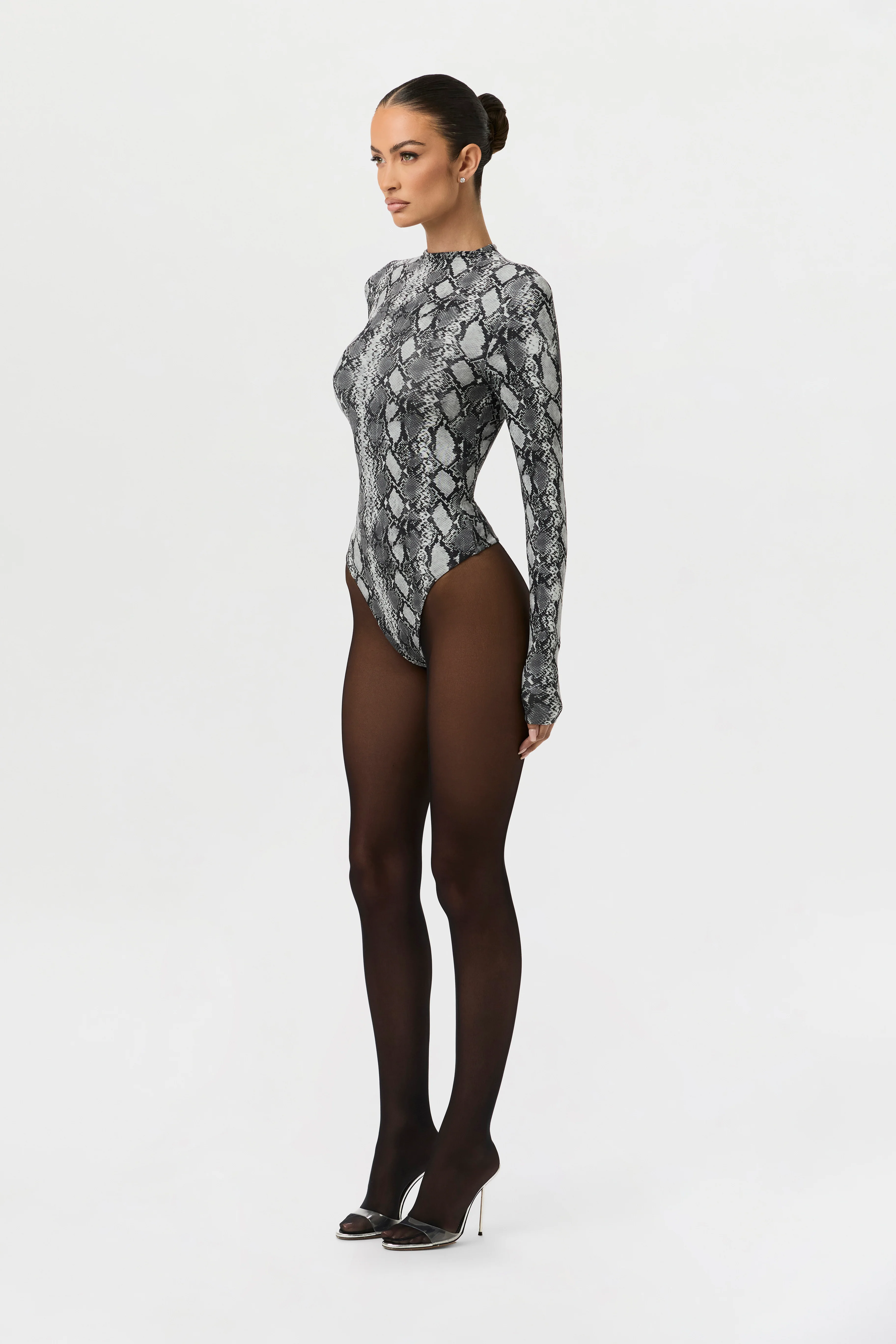 Naked Print Bodysuit - Image 15