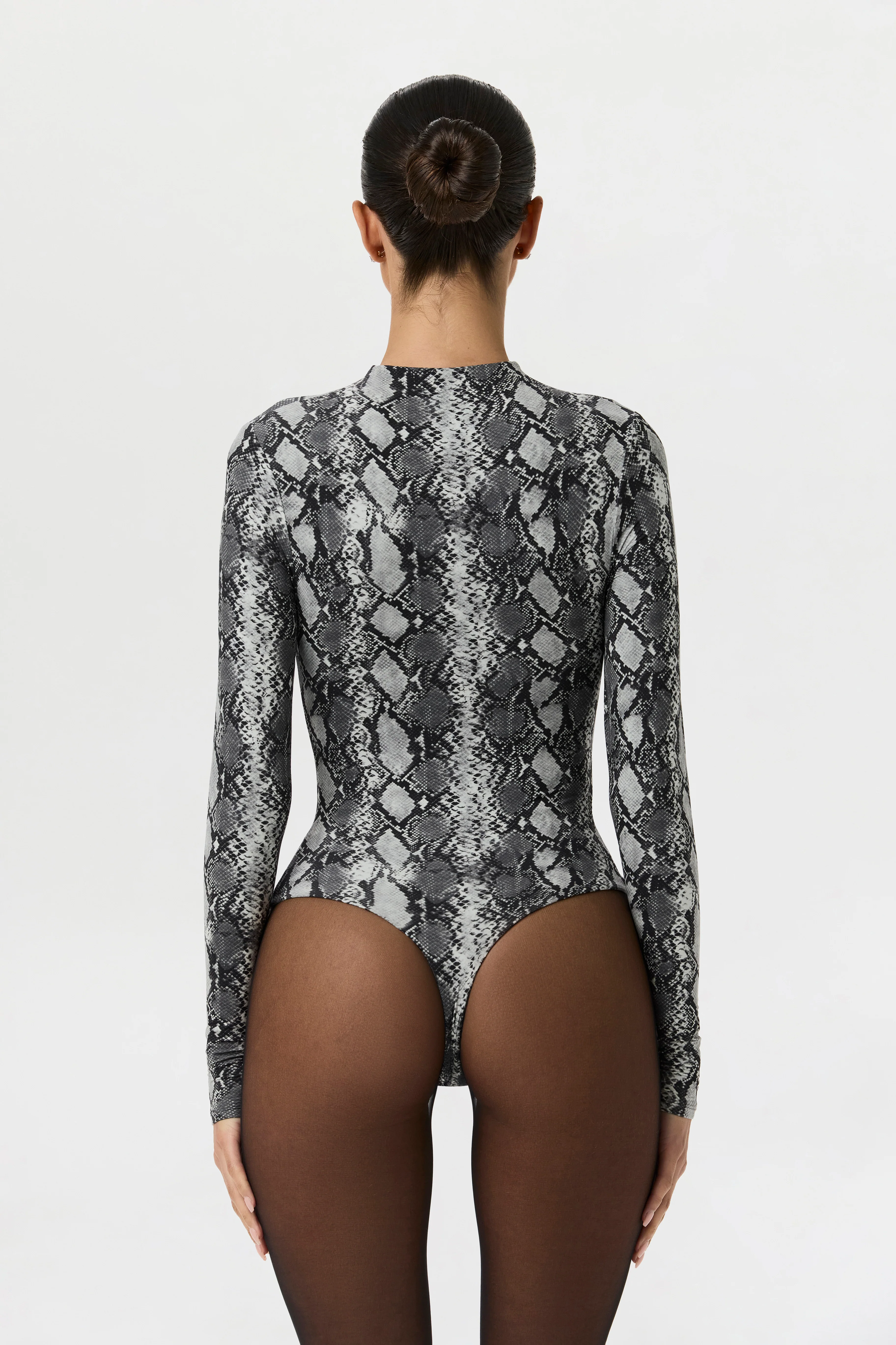 Naked Print Bodysuit - Image 16