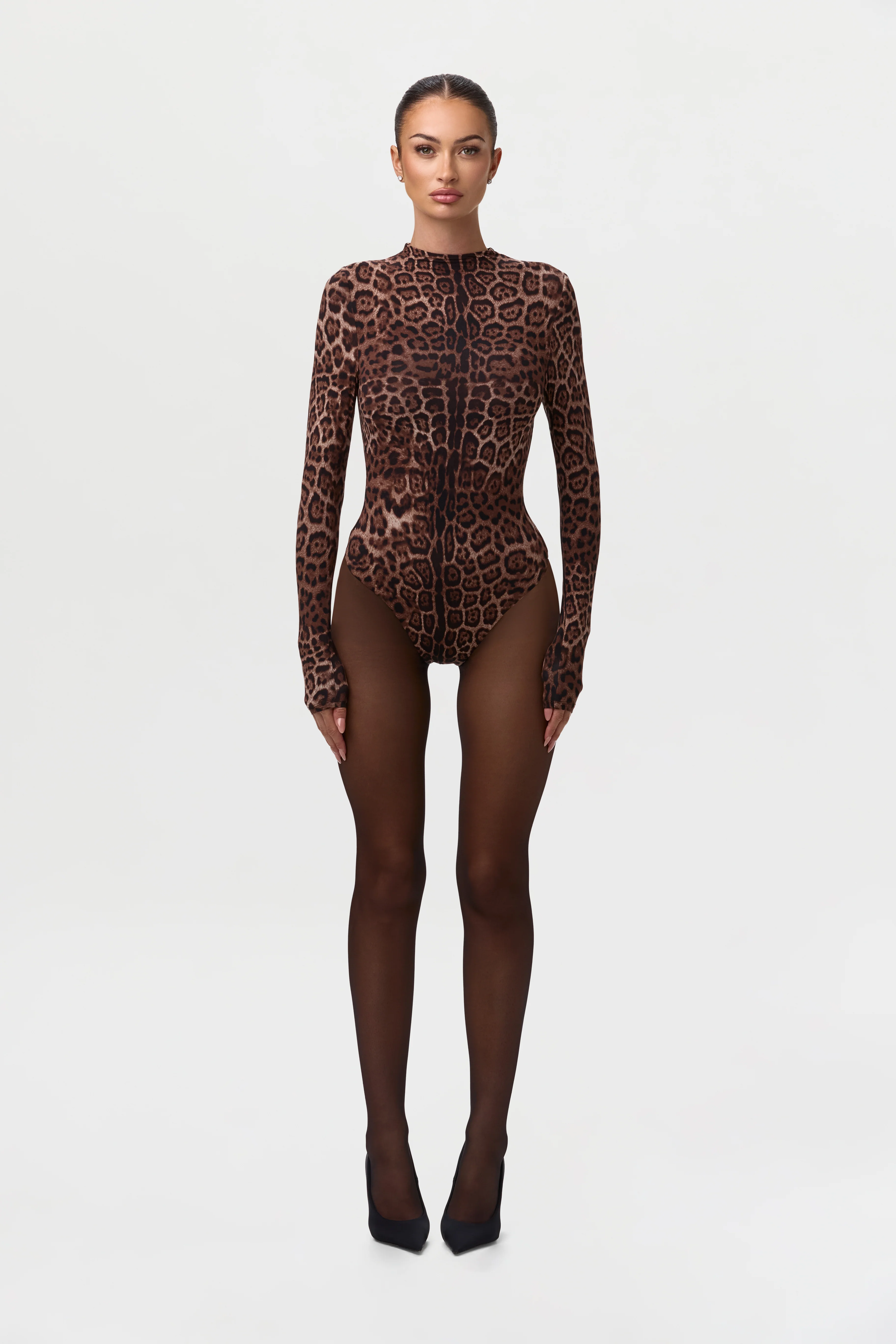 Naked Print Bodysuit - Image 27