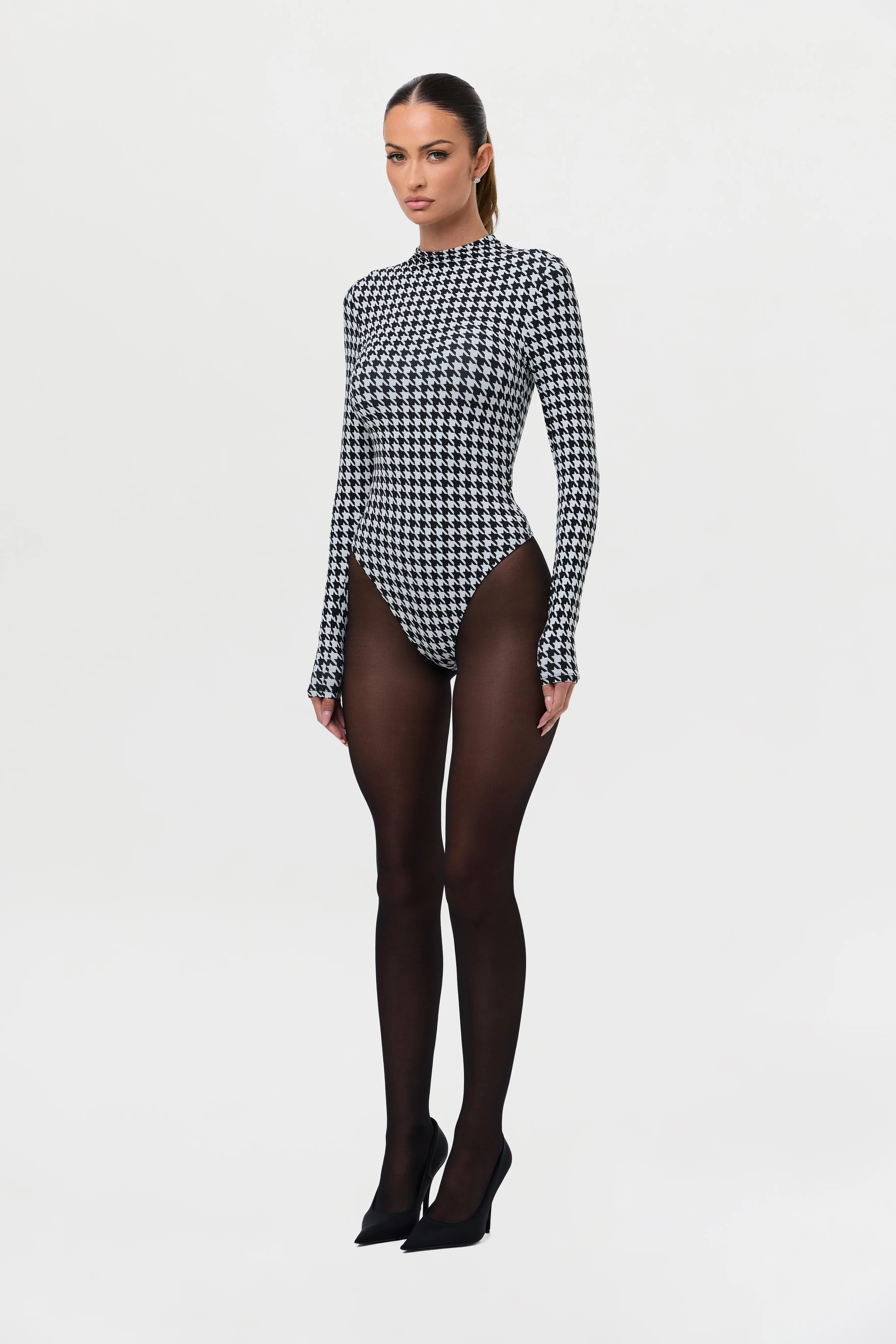 Naked Print Bodysuit - Image 36