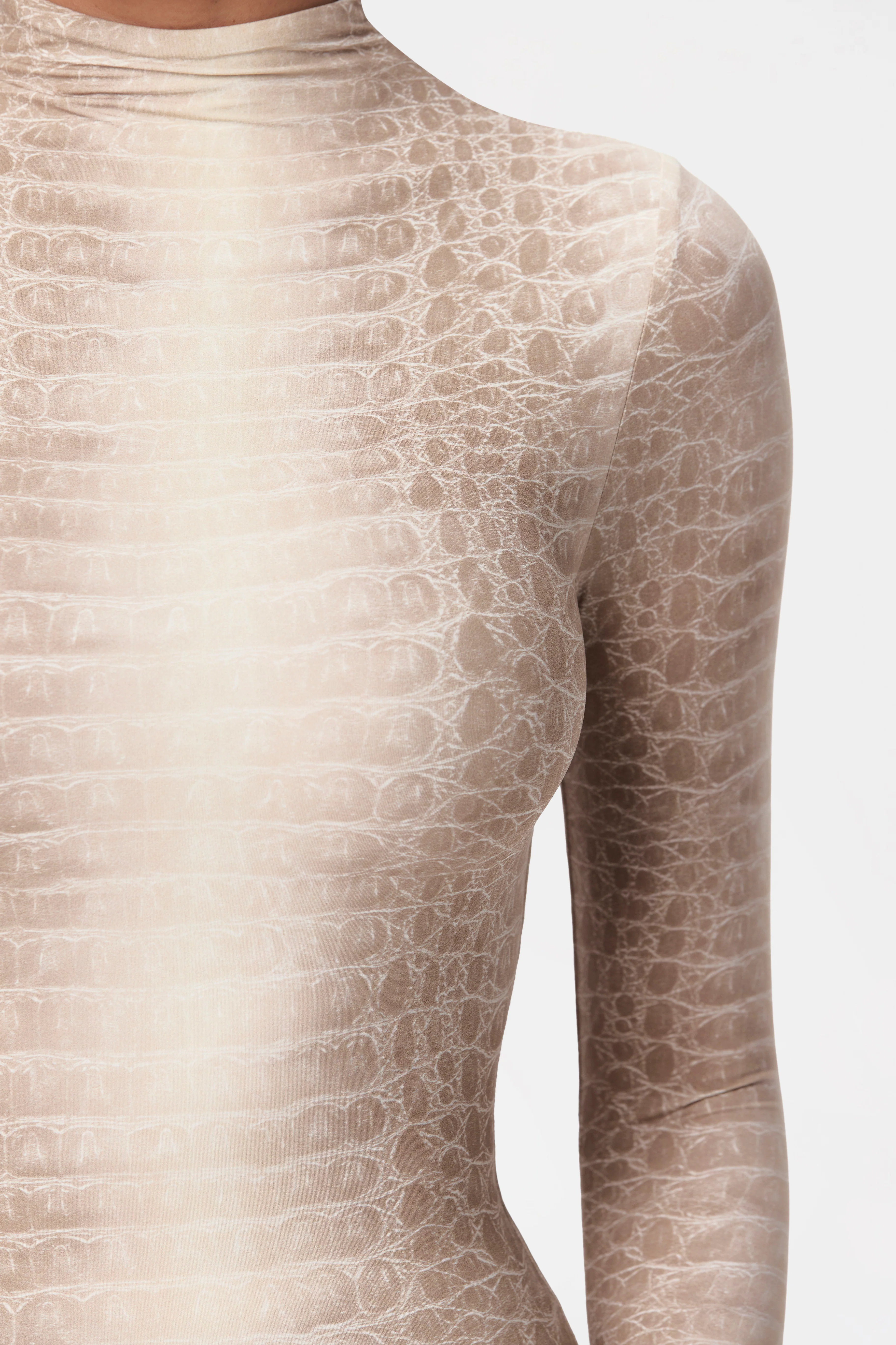 Naked Print Bodysuit - Image 47