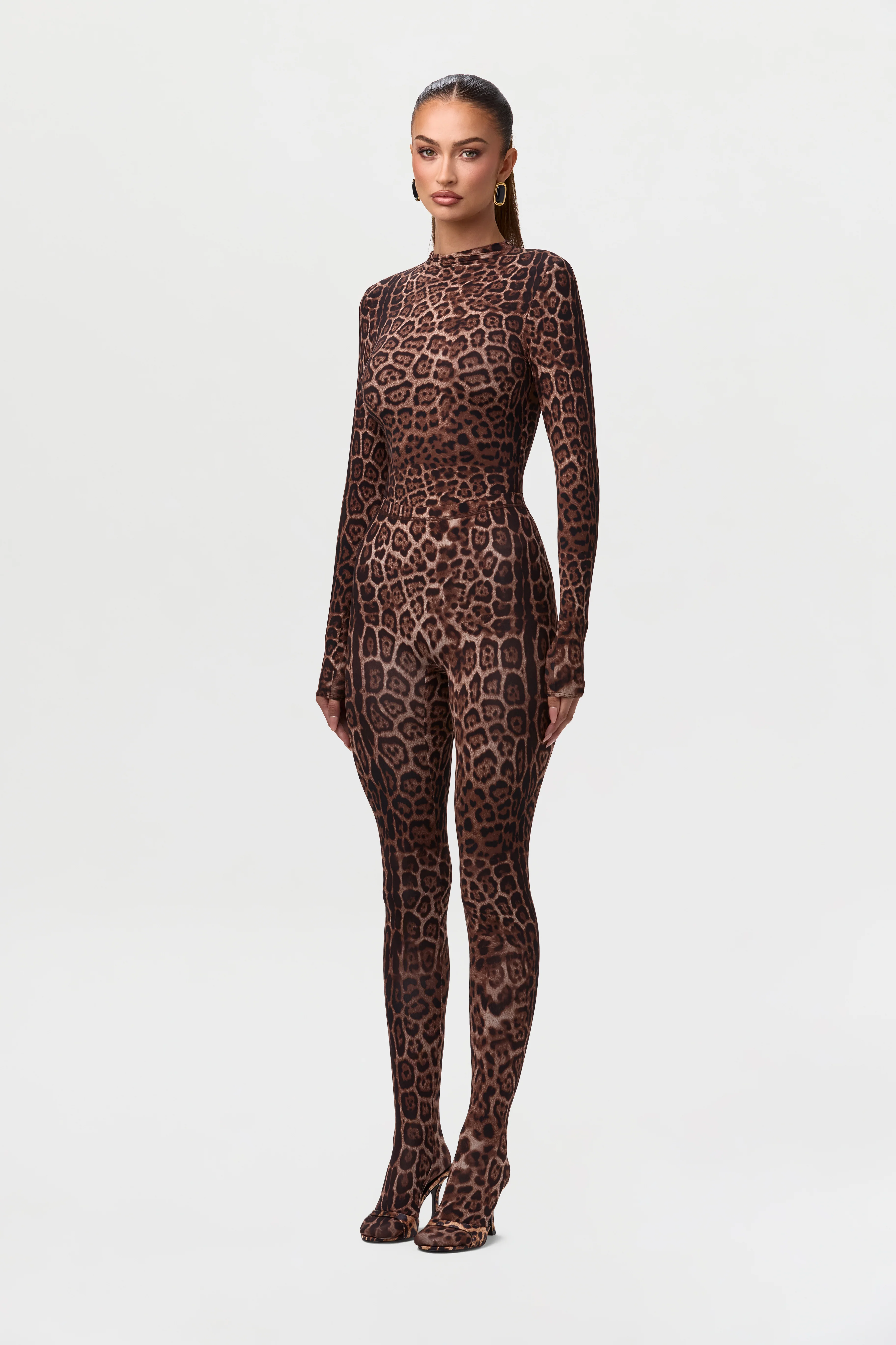 Naked Print Tights Petite - Image 16