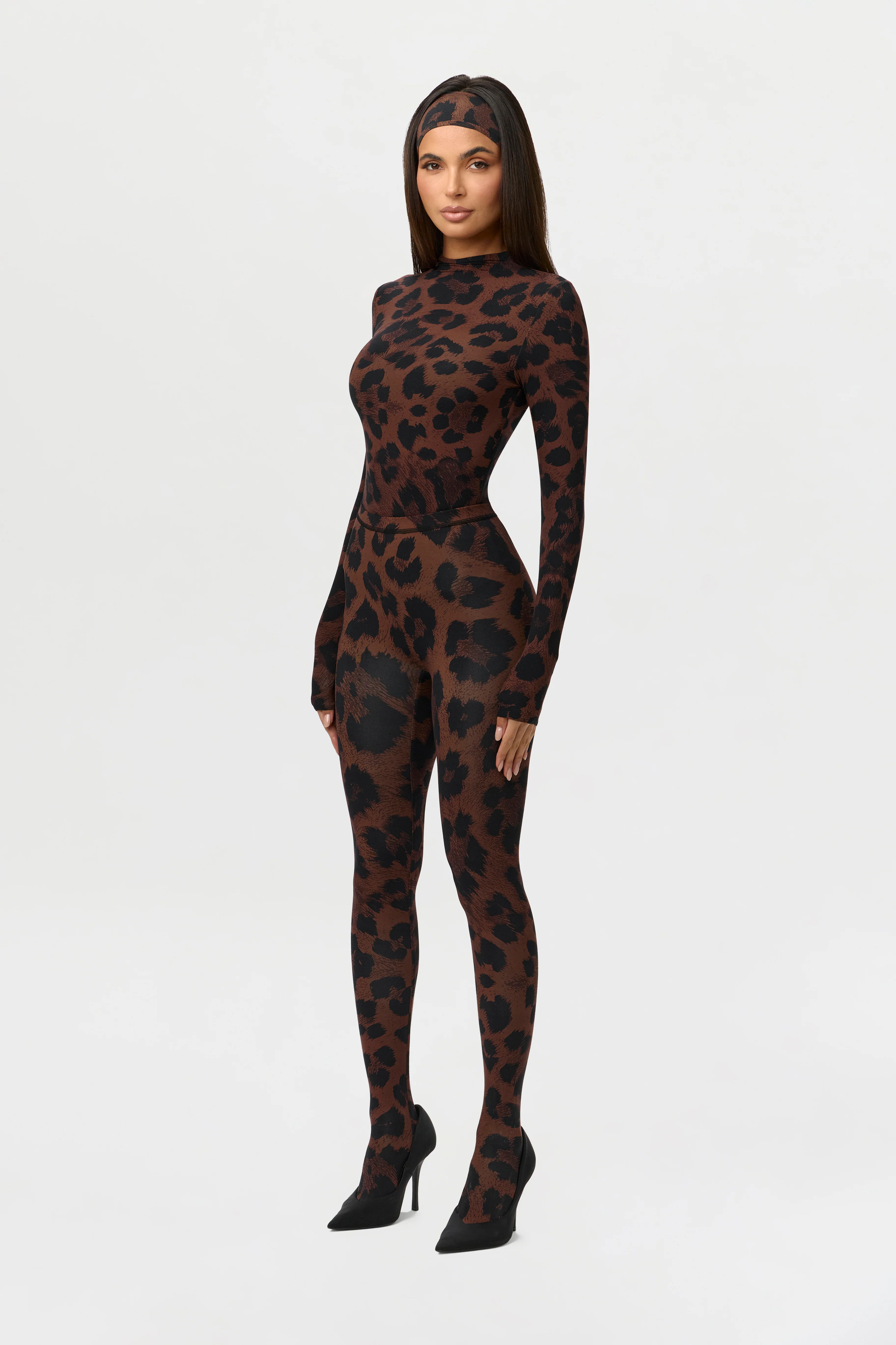 Naked Print Tights Petite - Image 3