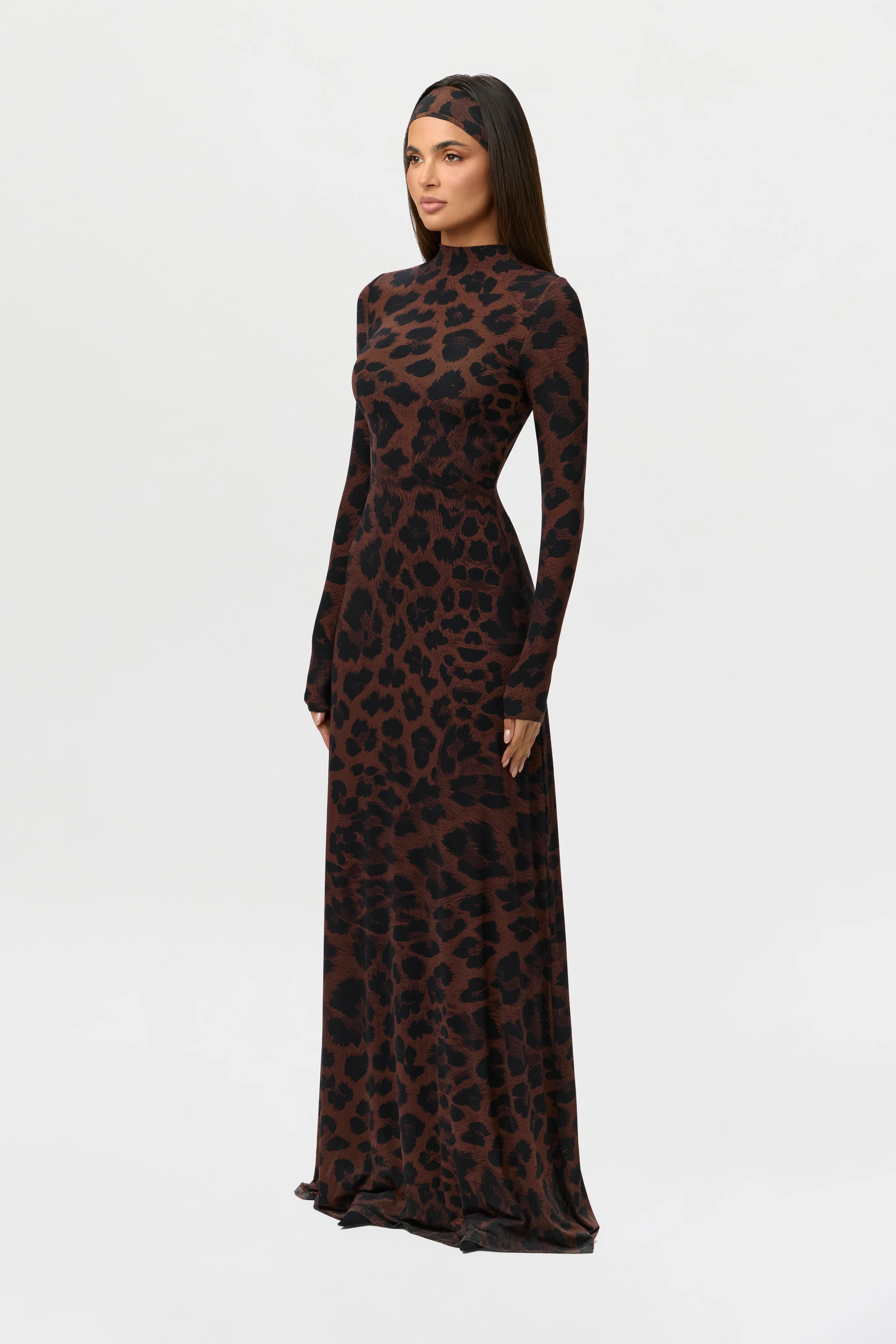 Naked Print Maxi Dress - Image 3