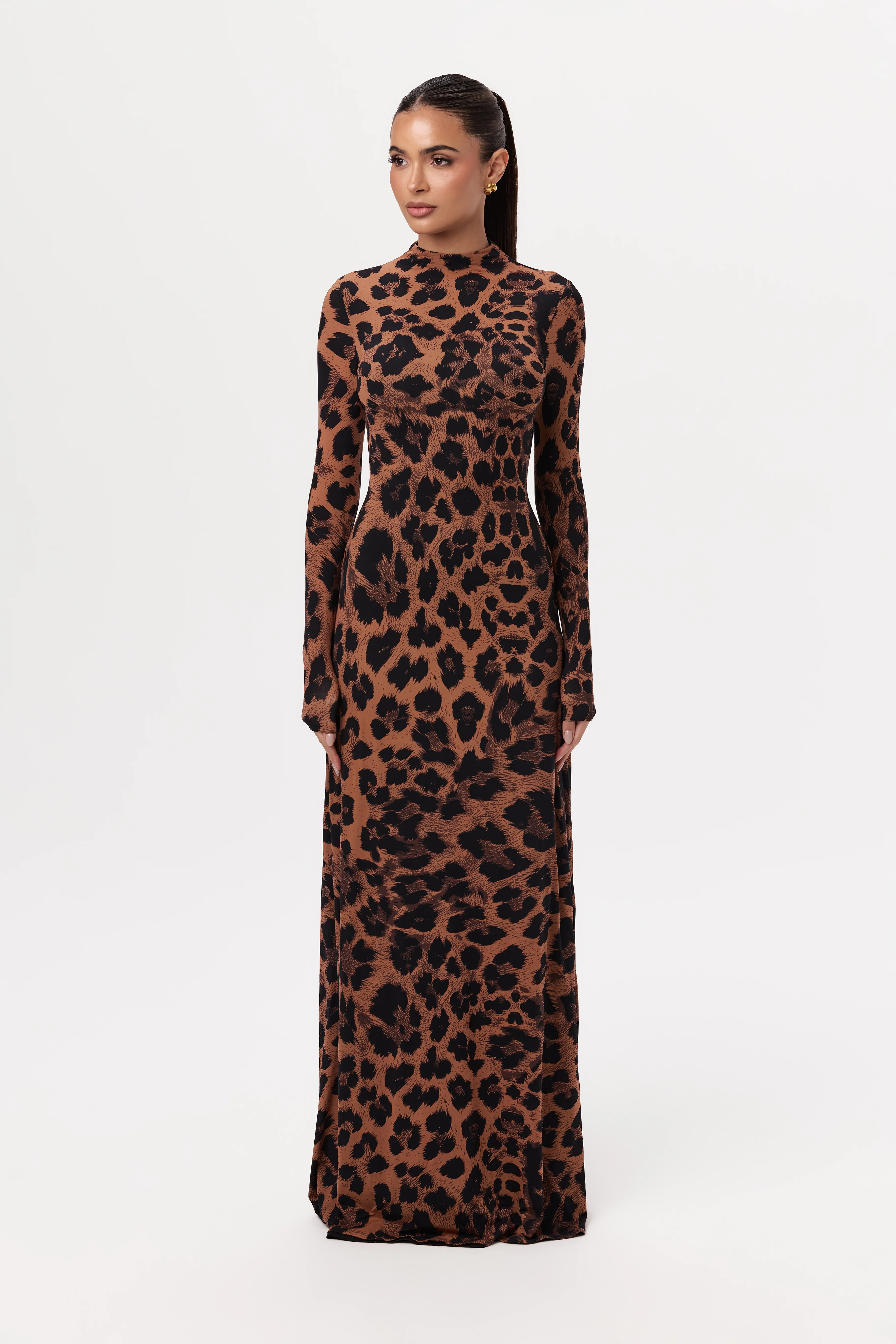 Naked Print Maxi Dress - Image 7
