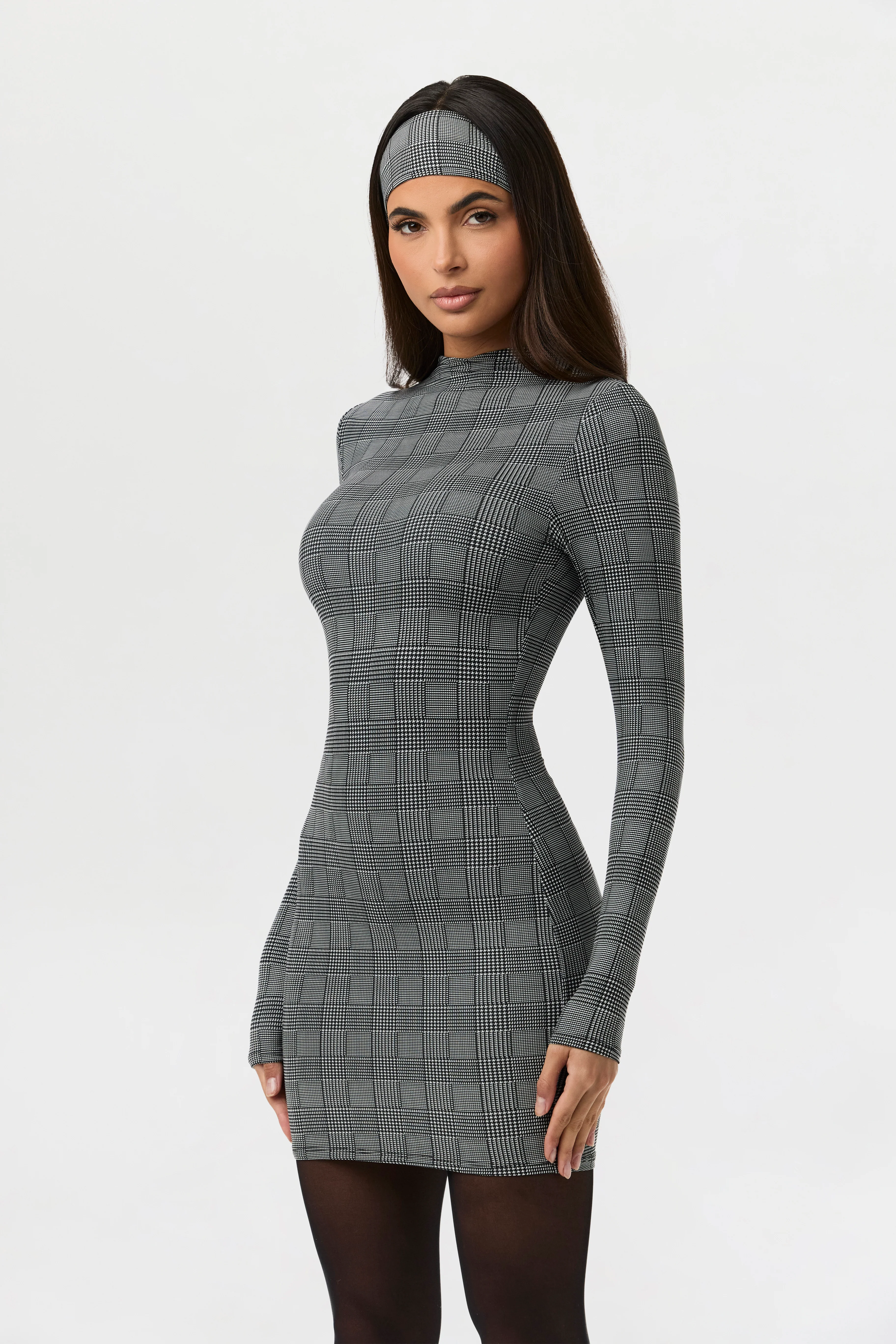 Naked Print Mini Dress - Image 34