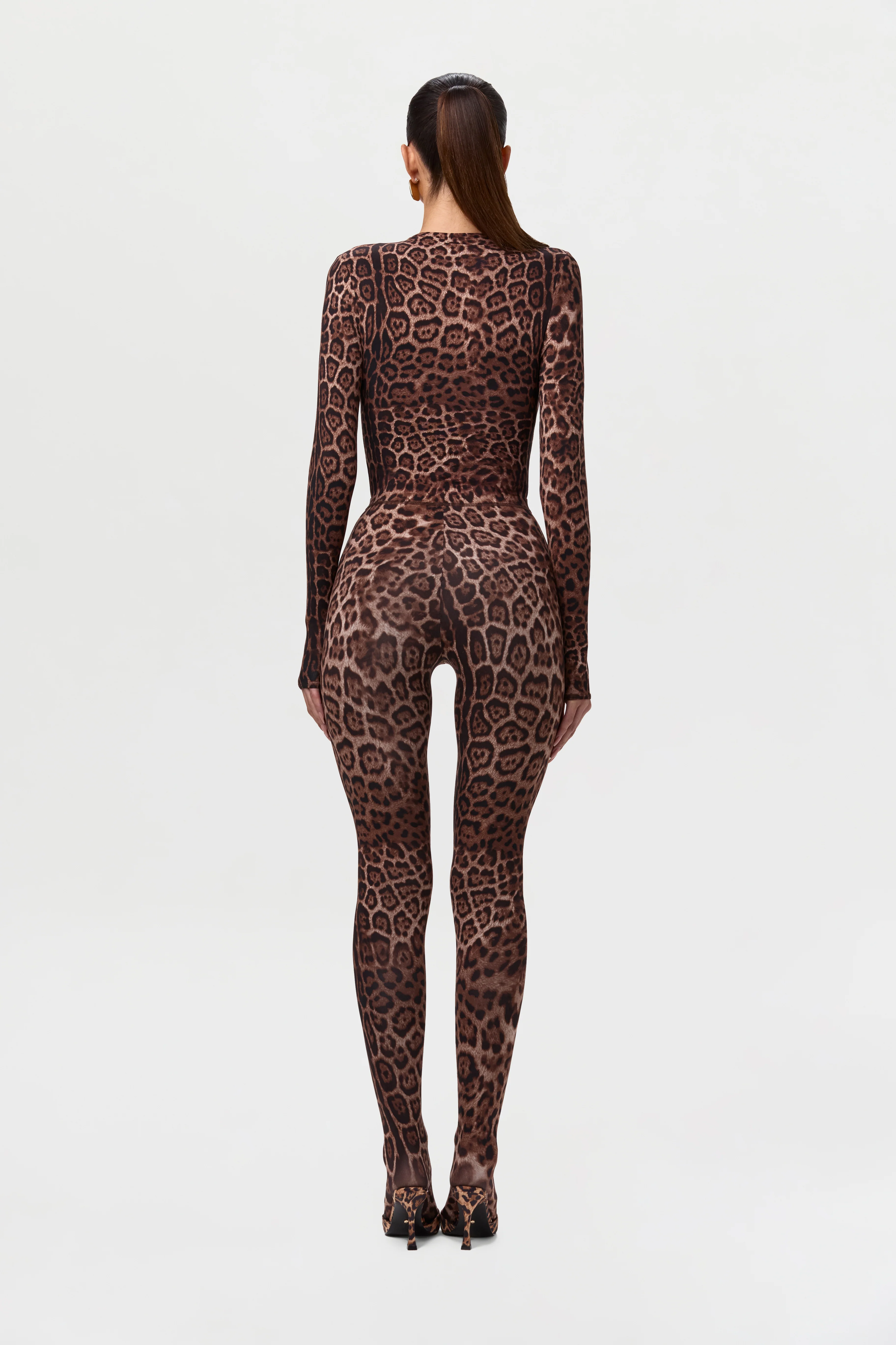 Naked Print Mock Neck Top - Image 28