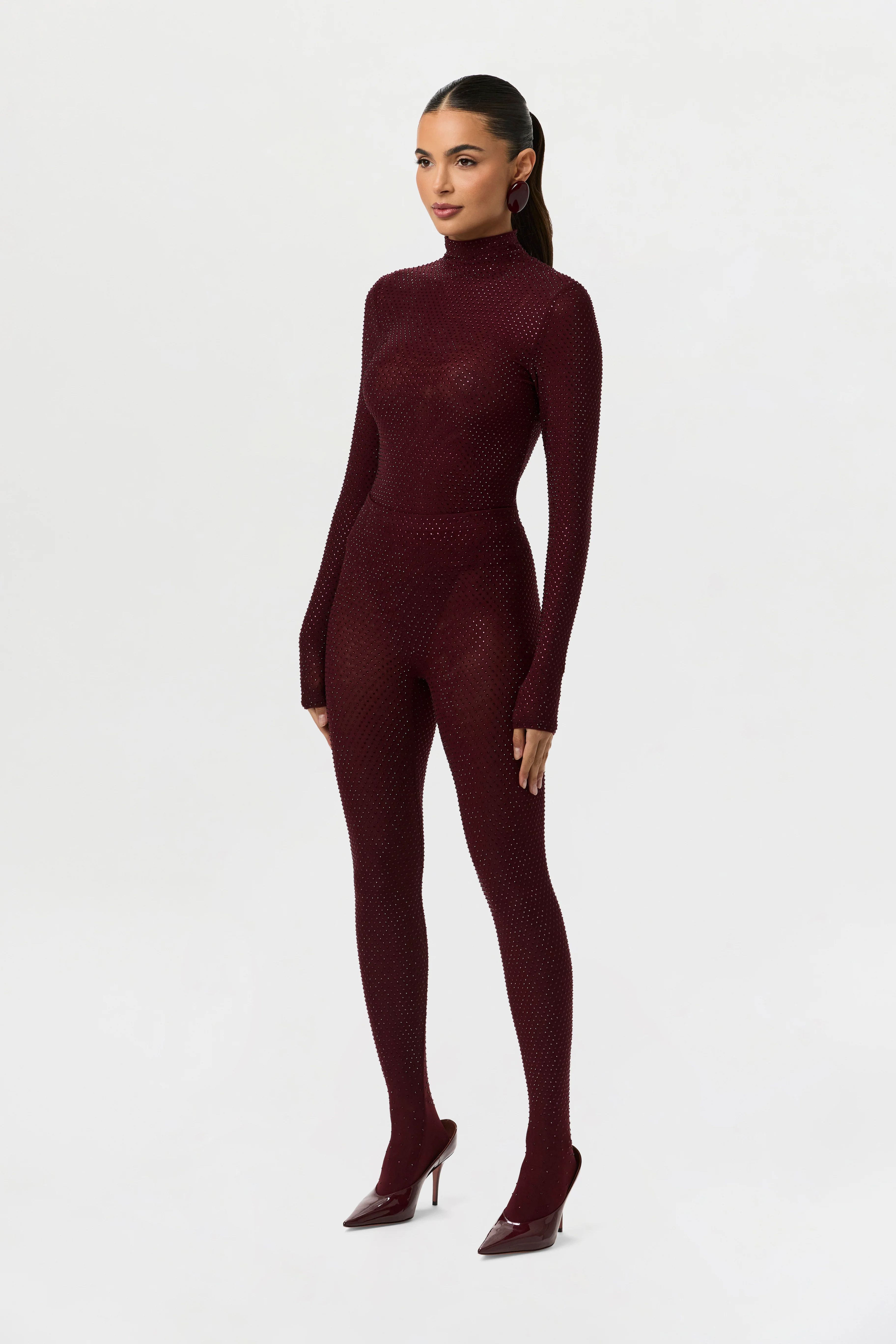 Crystal Closed Toe Leggings Petite - Image 2