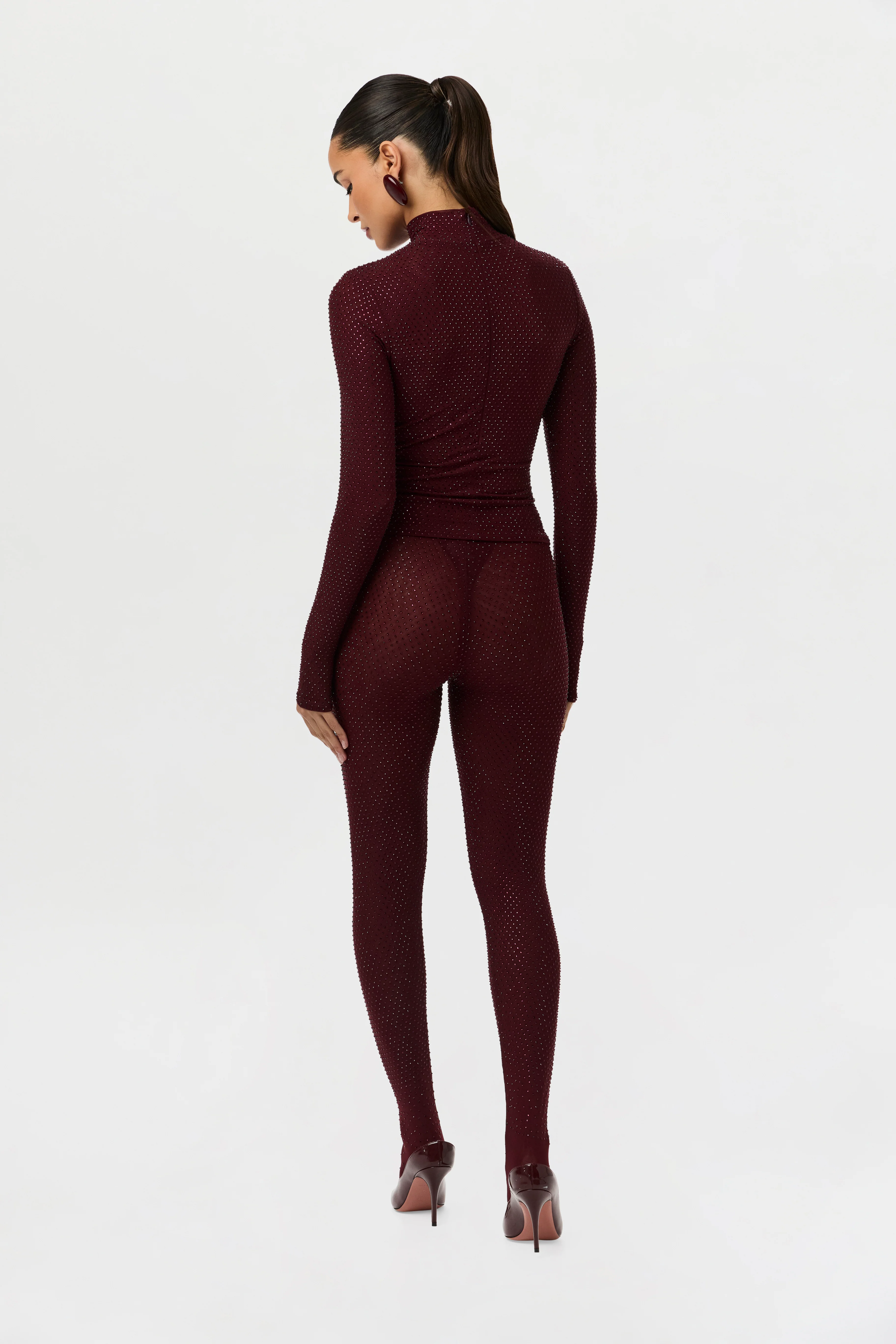 Crystal Closed Toe Leggings - Image 18