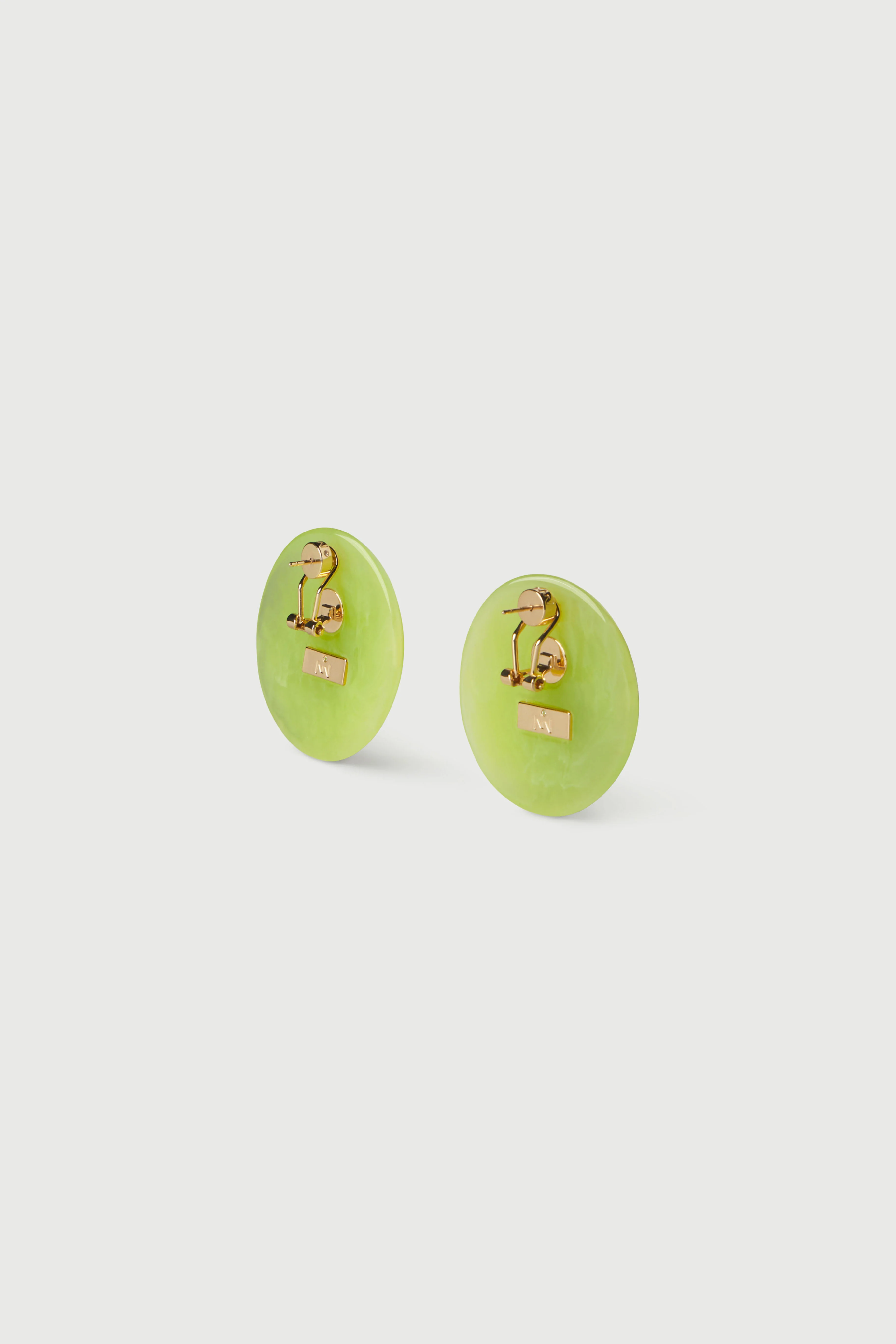 Resin Round Earrings - Image 12