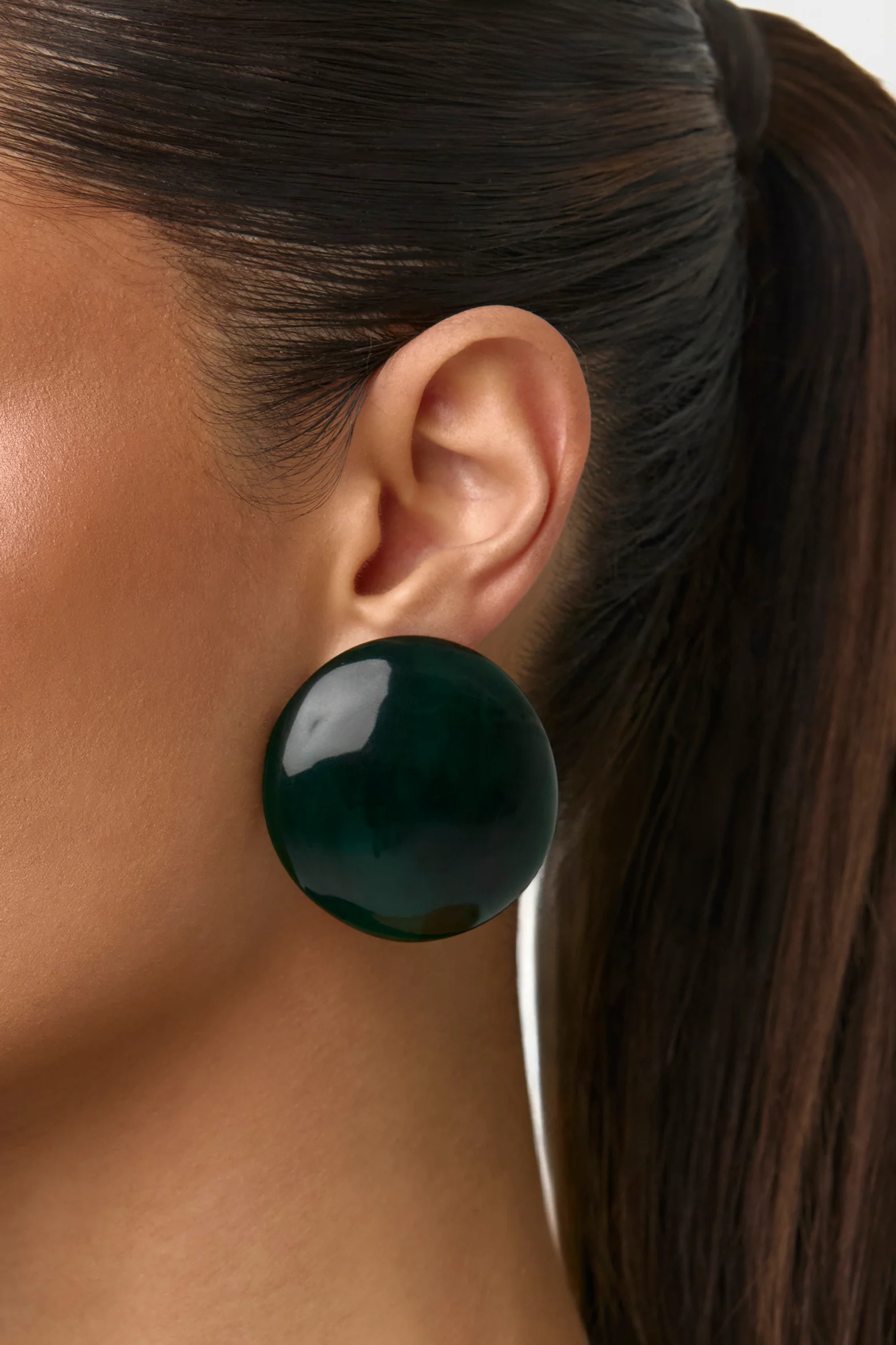 Resin Round Earrings - Image 14