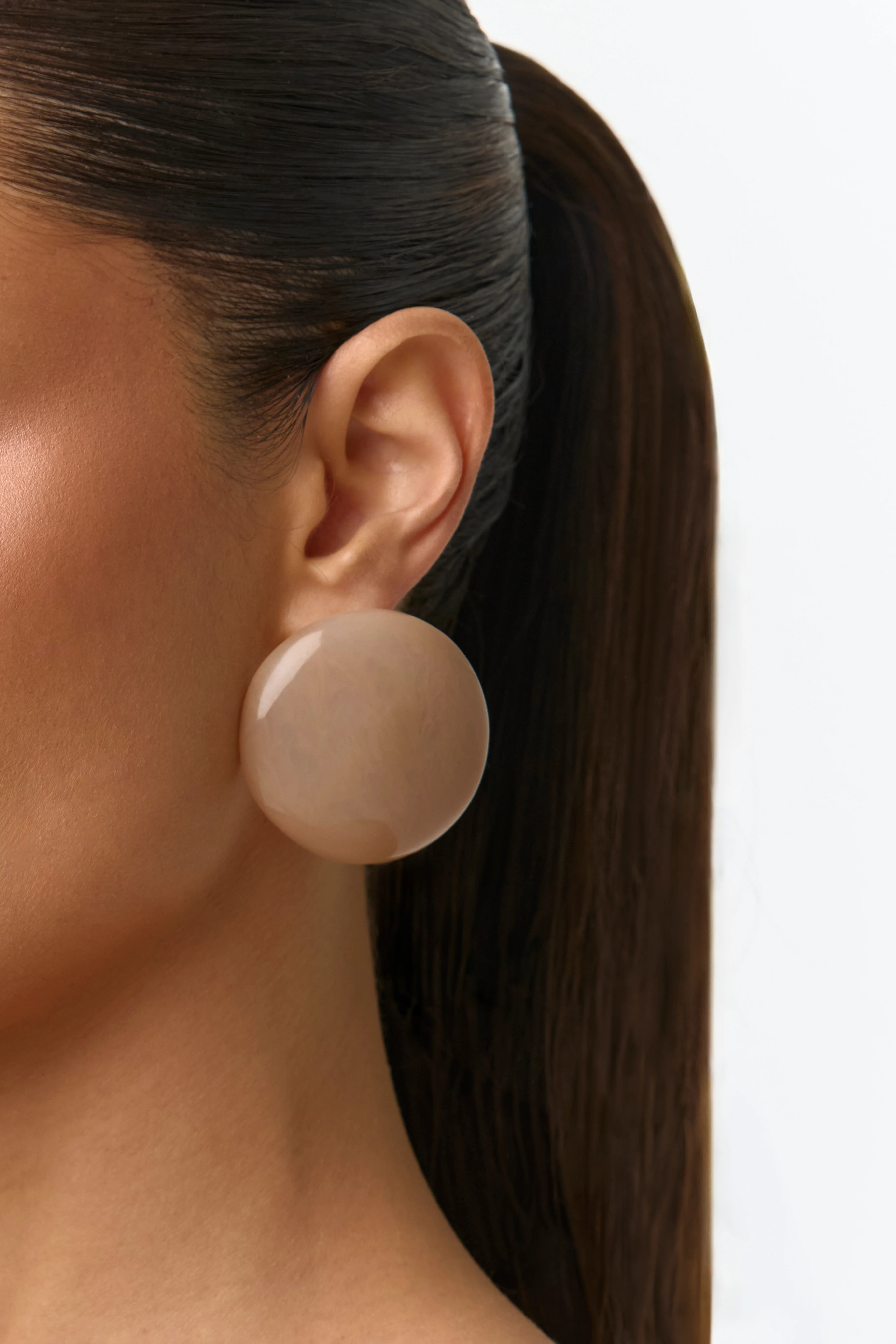 Resin Round Earrings - Image 18