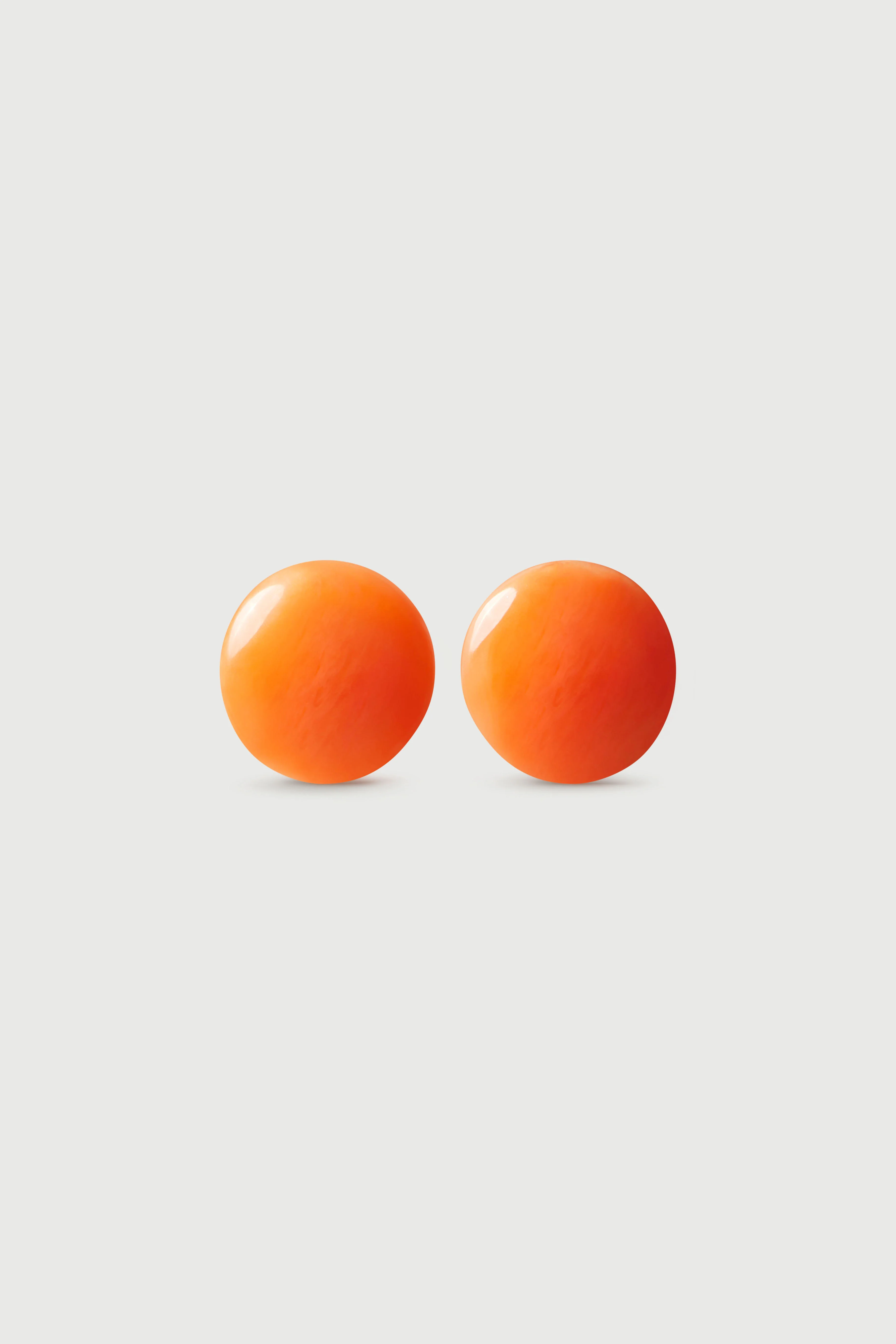 Resin Round Earrings - Image 3