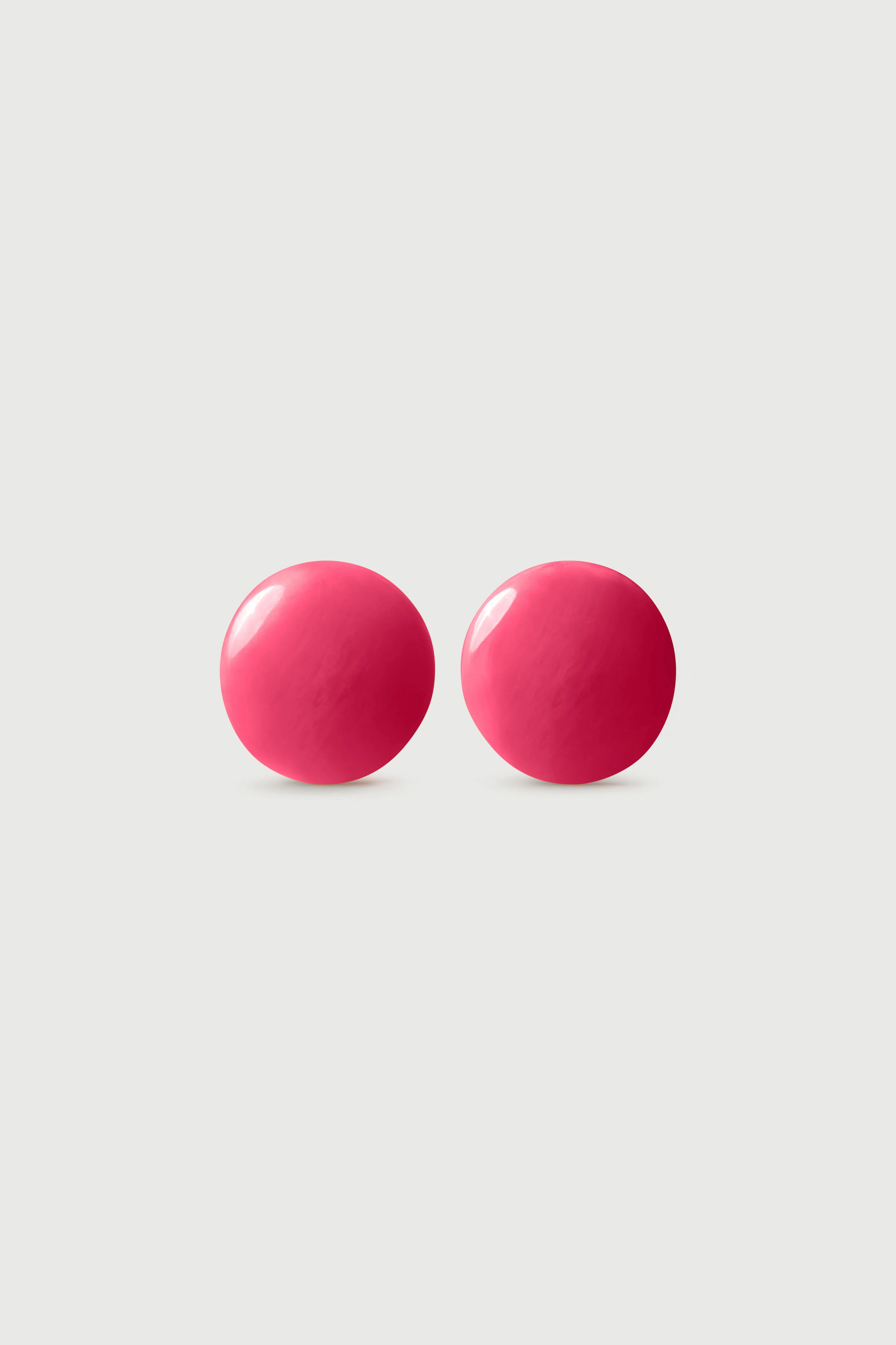 Resin Round Earrings - Image 7
