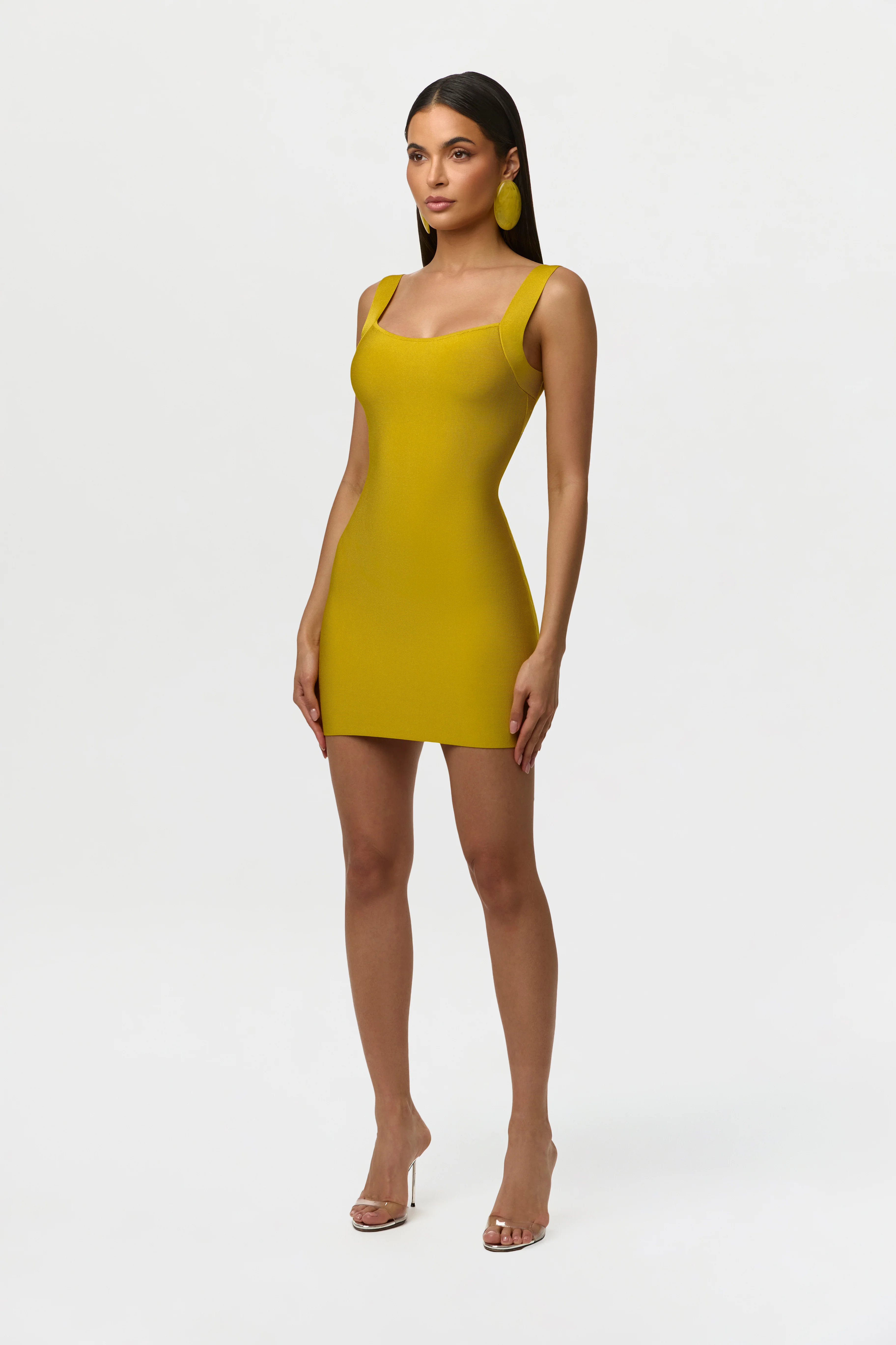 Knit Bandage Sculpt Mini Dress - Image 4