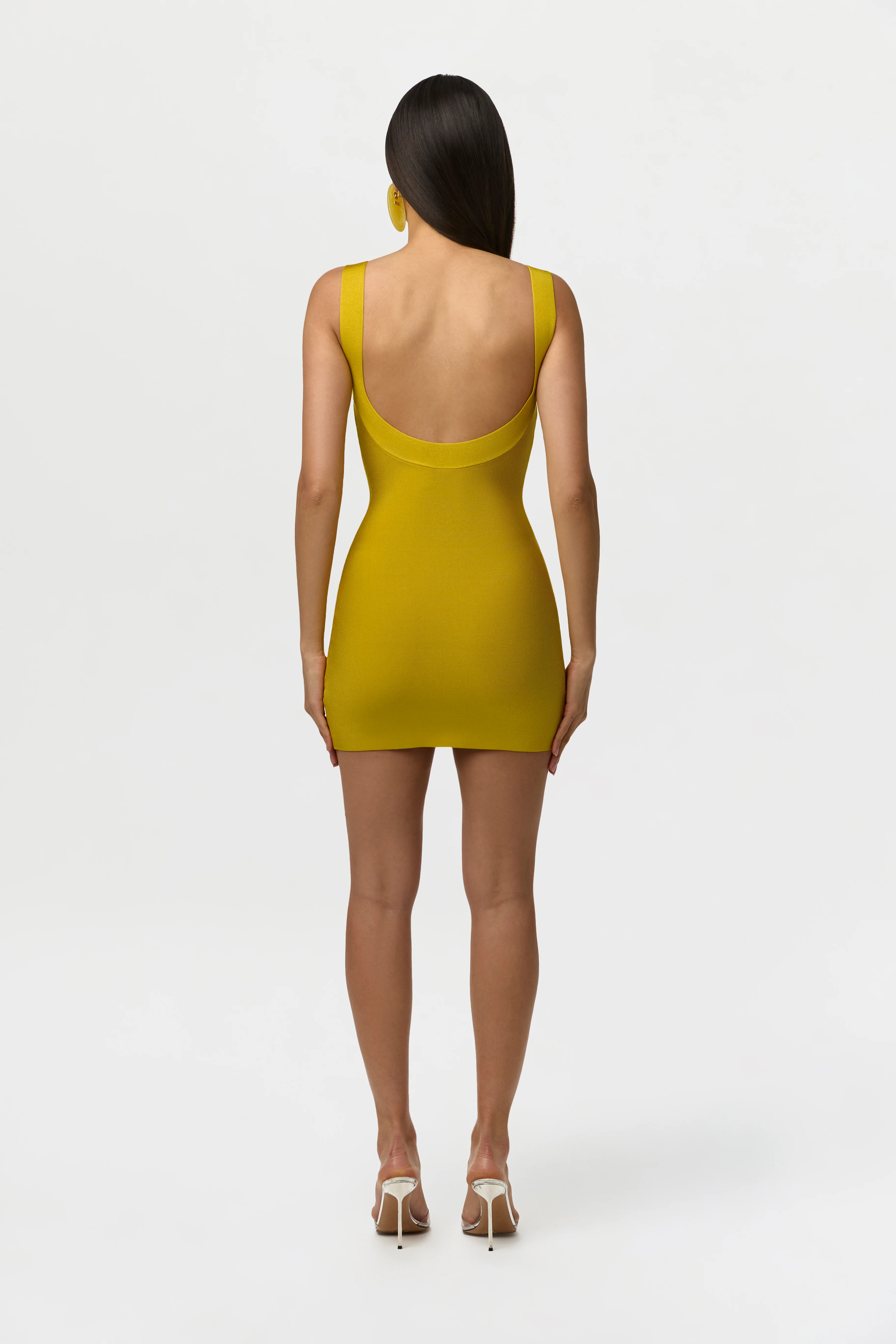 Knit Bandage Sculpt Mini Dress - Image 6