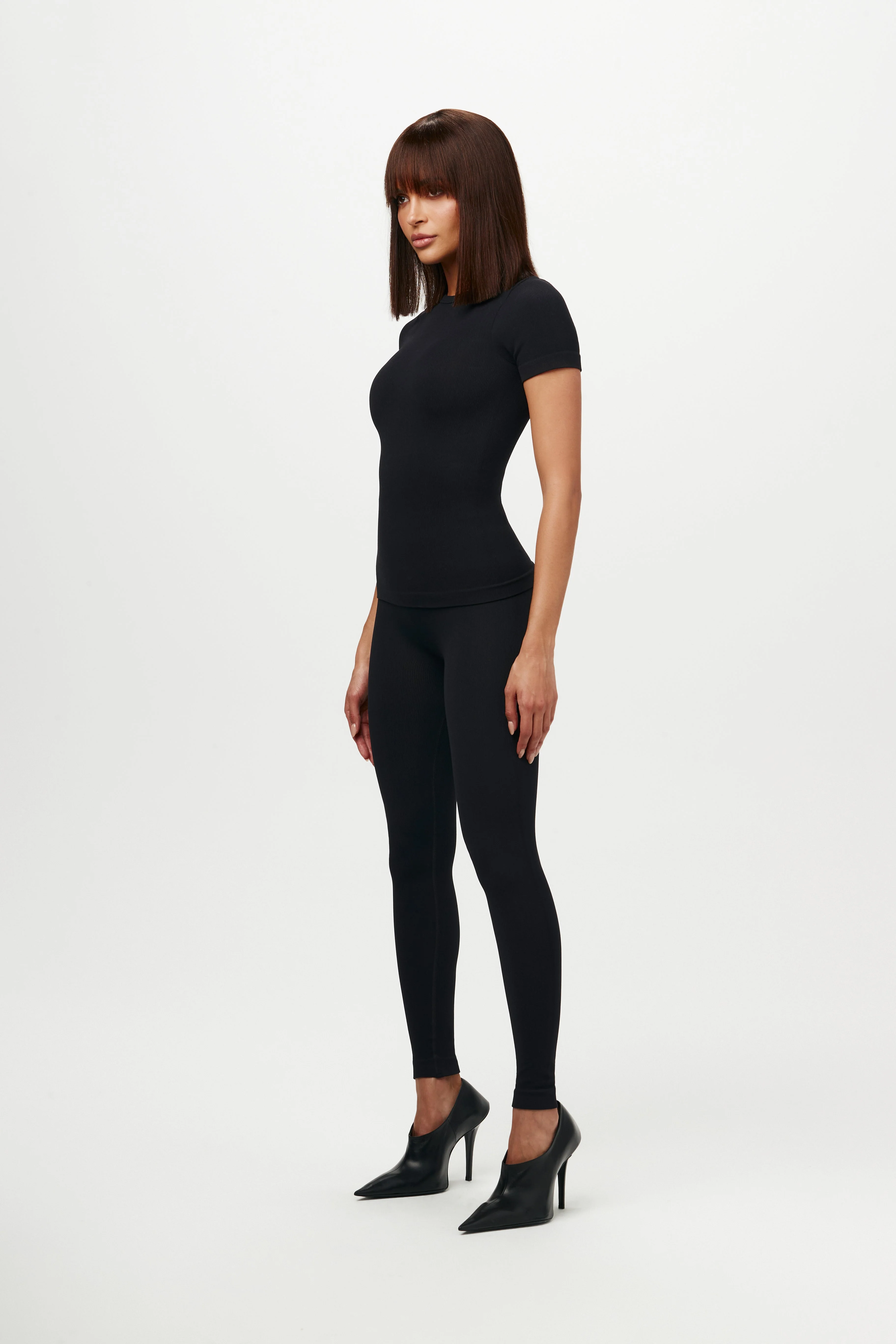 Sculpt Short Sleeve Crewneck Top - Image 12