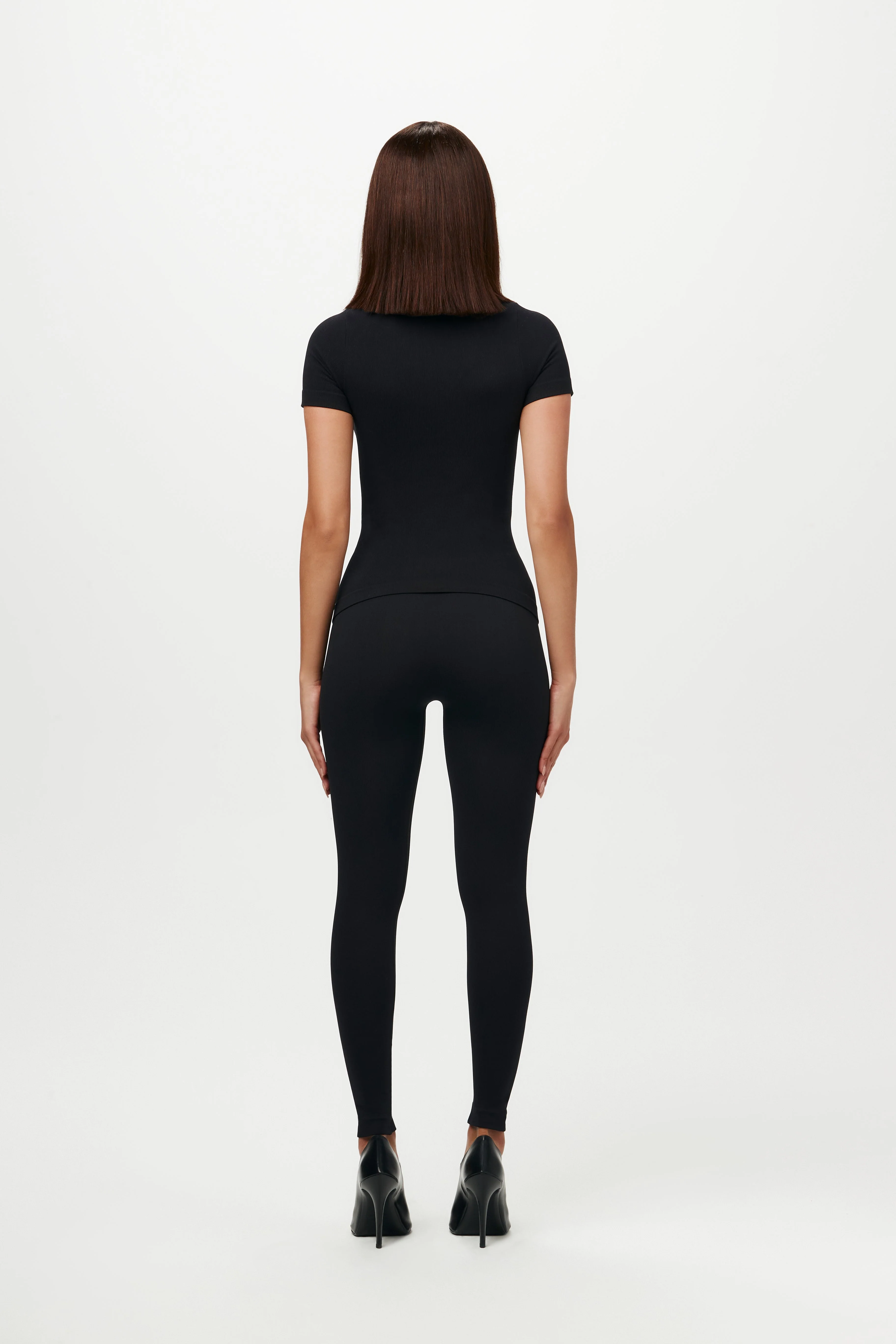 Sculpt Short Sleeve Crewneck Top - Image 15