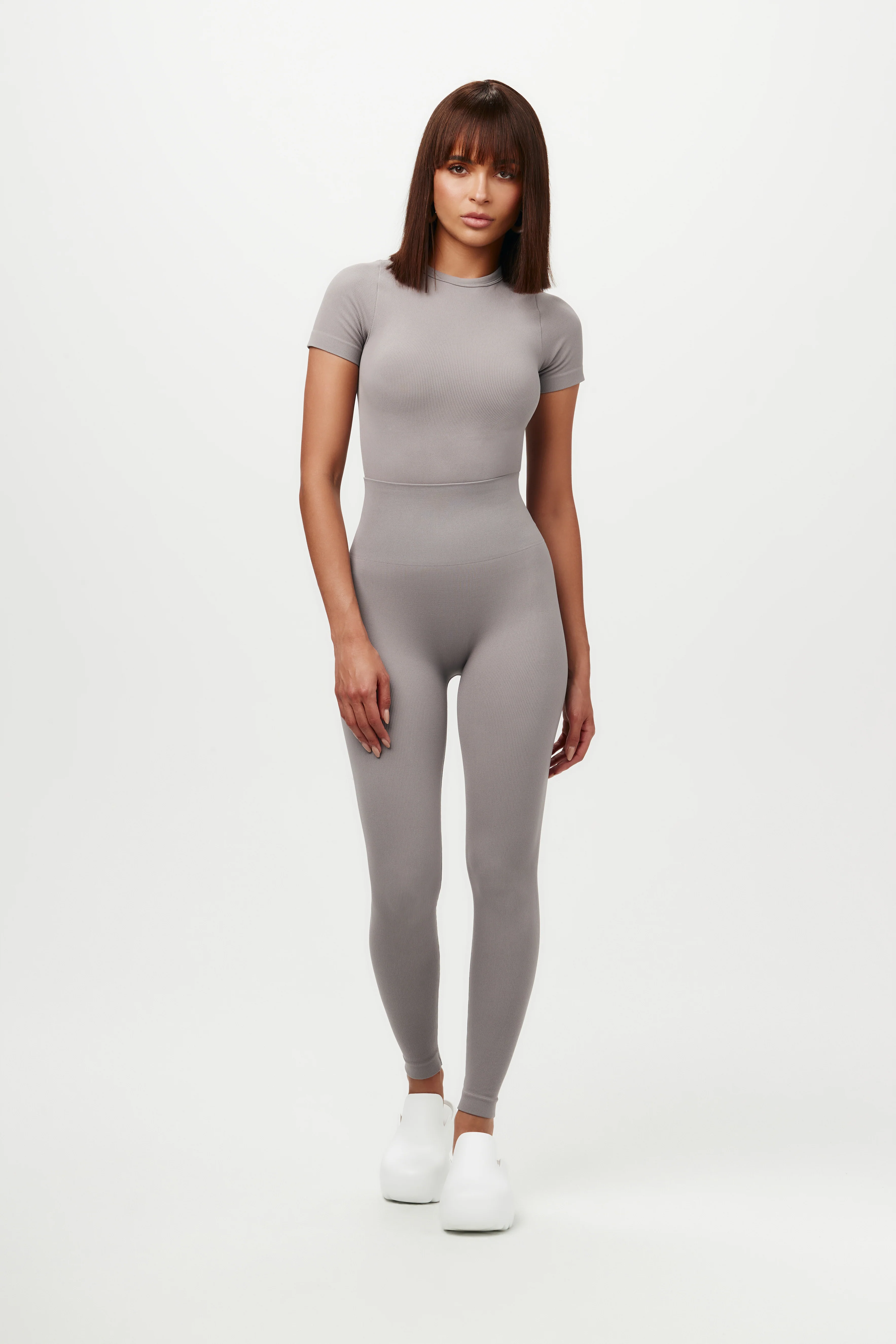 Sculpt Short Sleeve Crewneck Top - Image 3