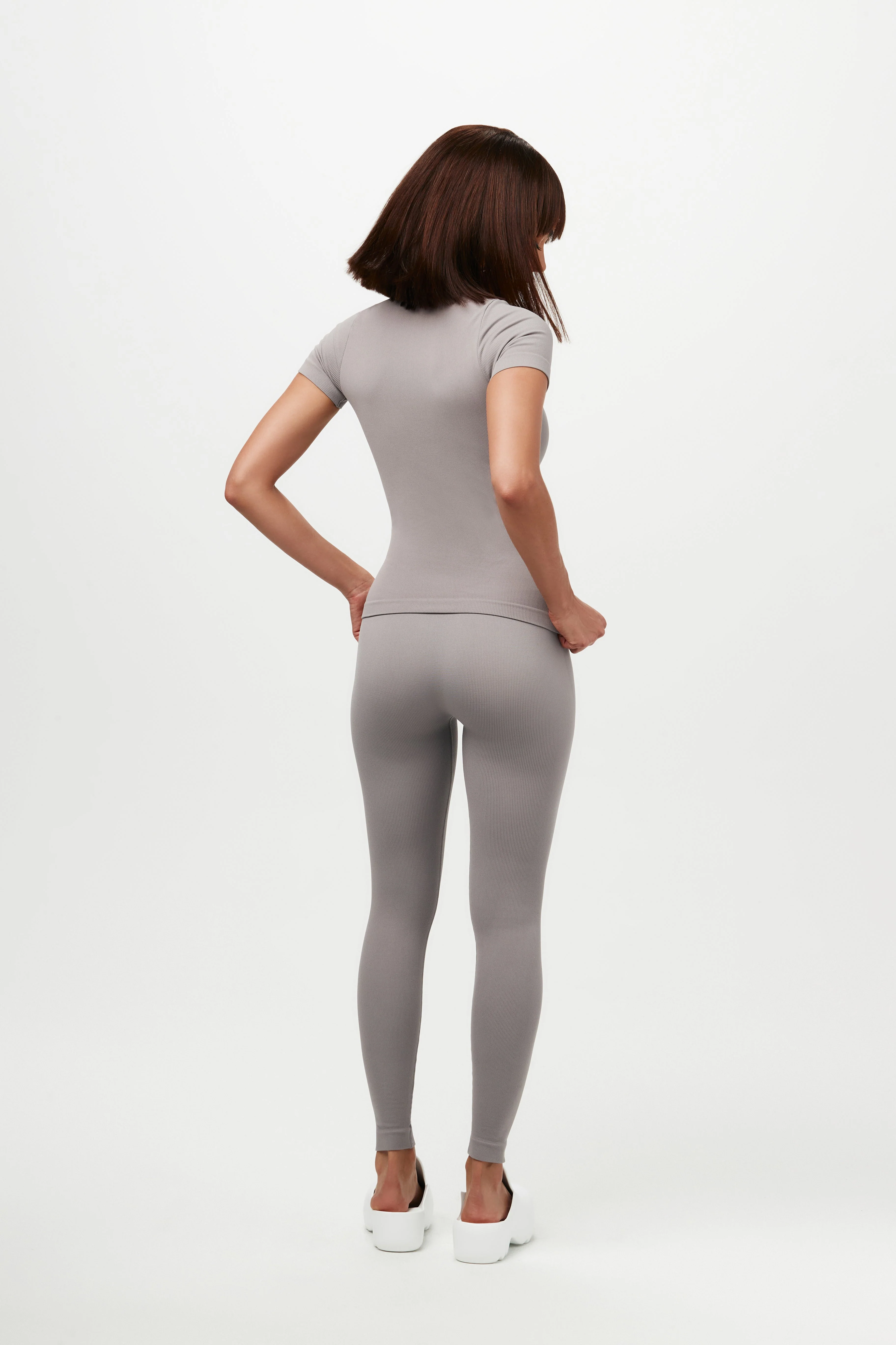 Sculpt Short Sleeve Crewneck Top - Image 7