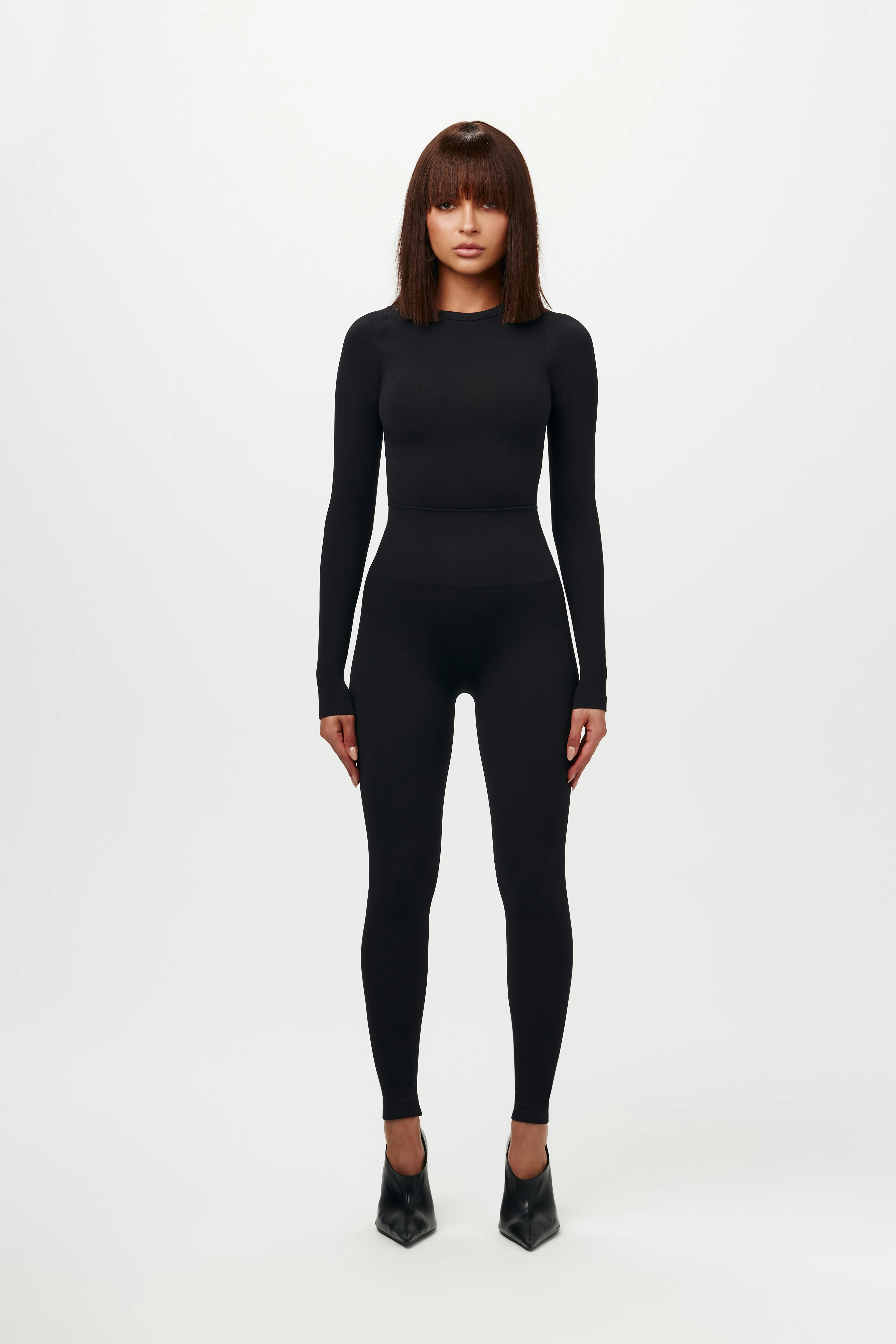 Sculpt Seamless Crewneck Ribbed Top - Image 3