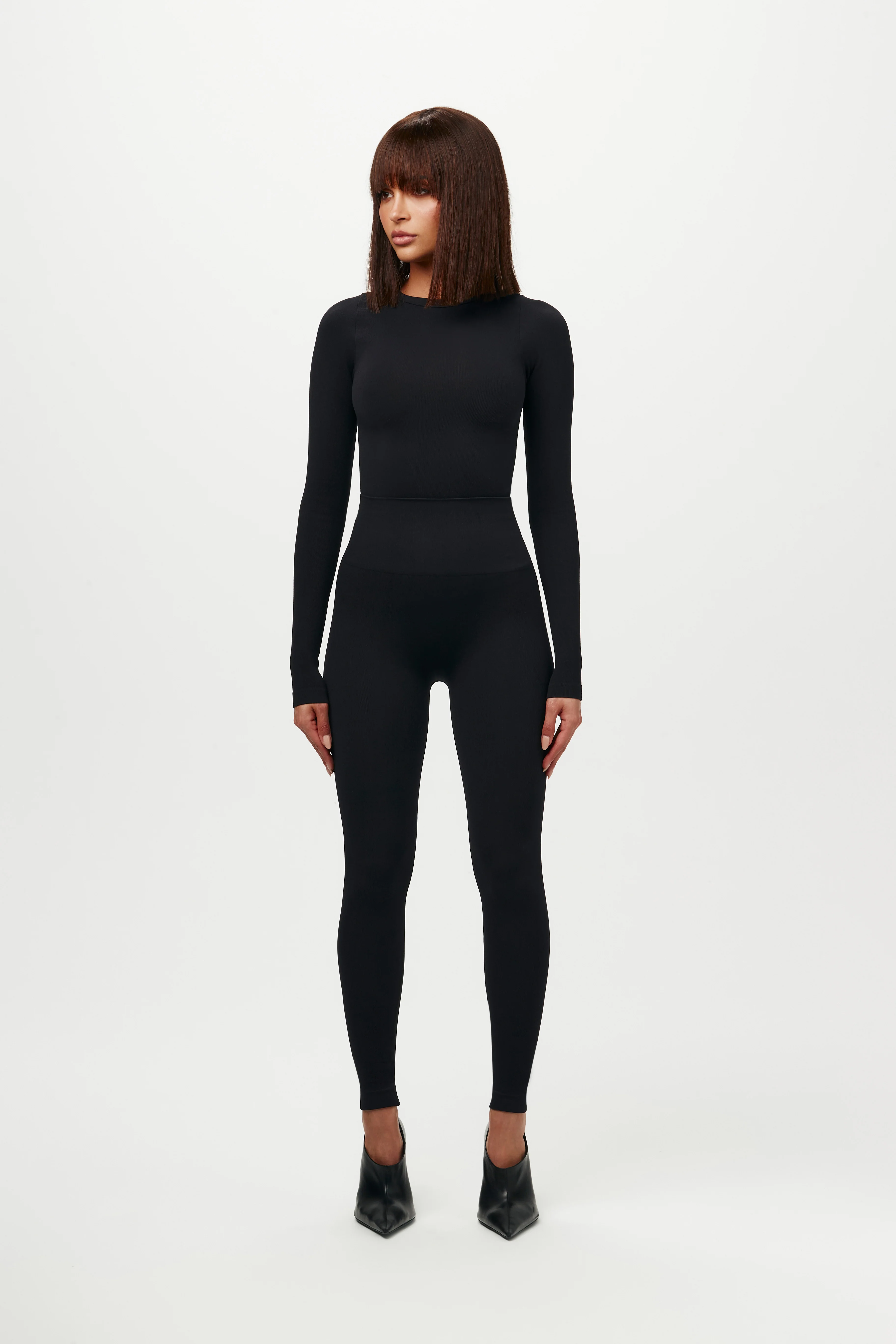 Sculpt Seamless Crewneck Ribbed Top - Image 4