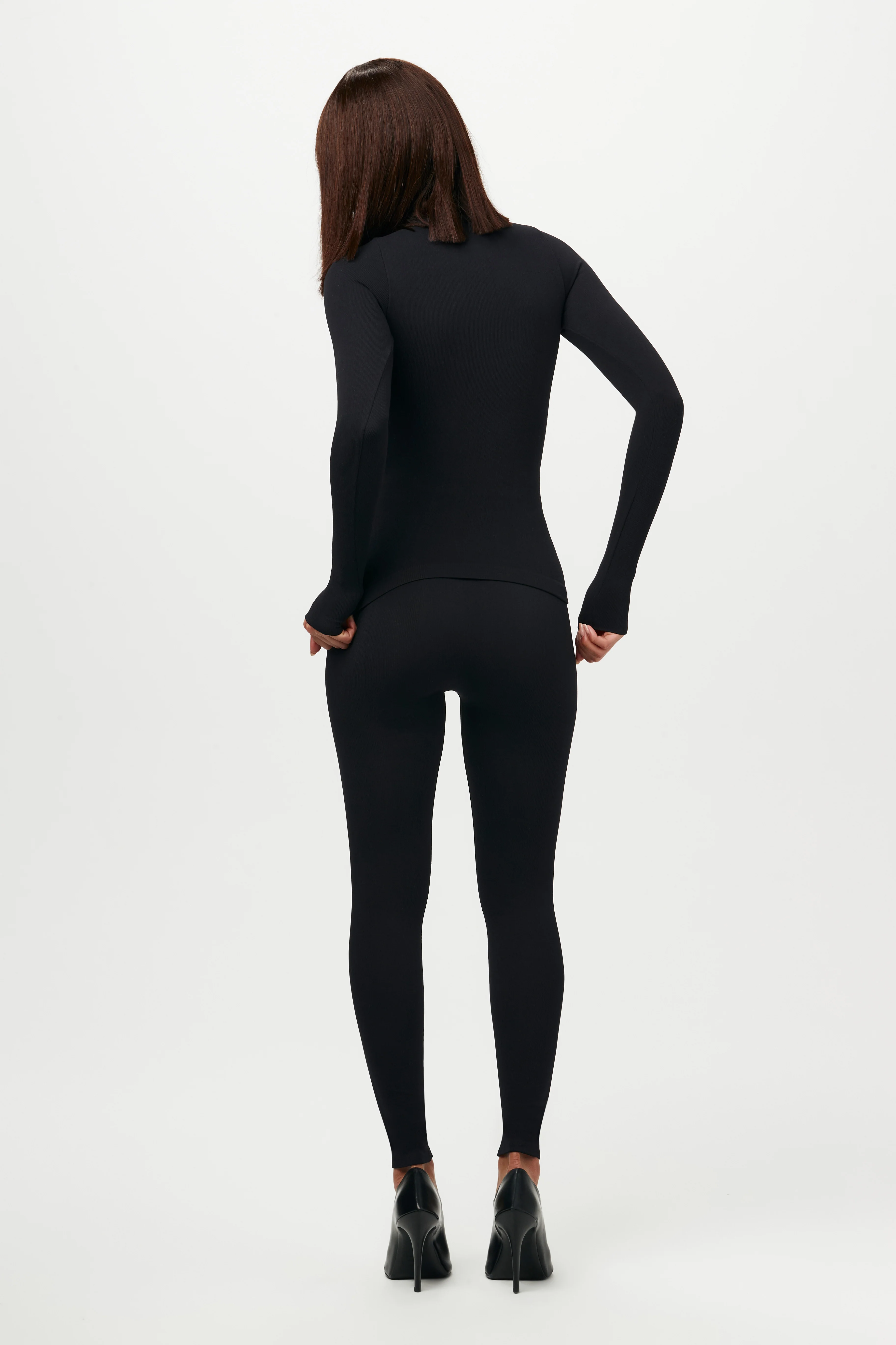 Sculpt Seamless Crewneck Ribbed Top - Image 8