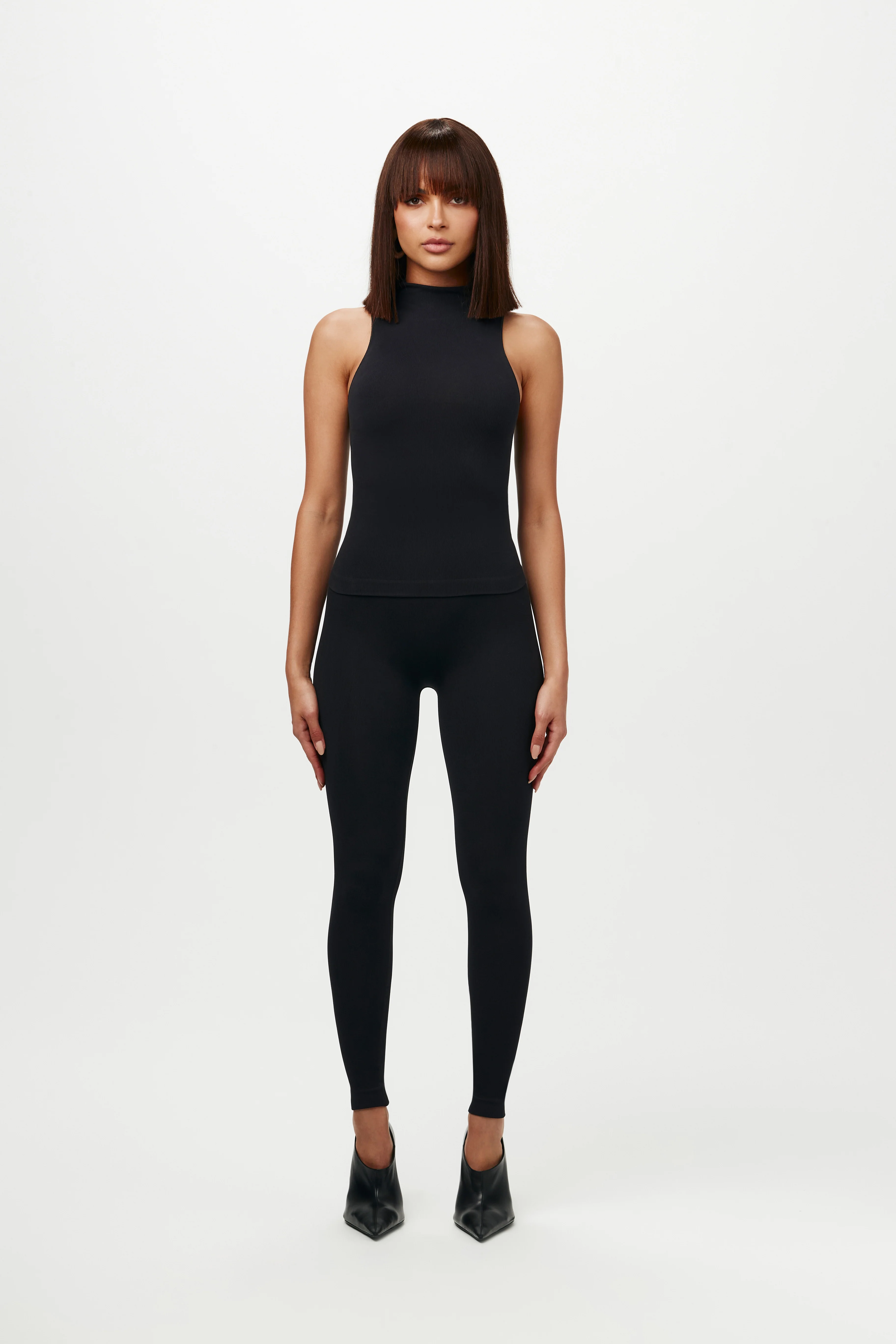 Sculpt Seamless Sleeveless Ribbed Top - Image 11