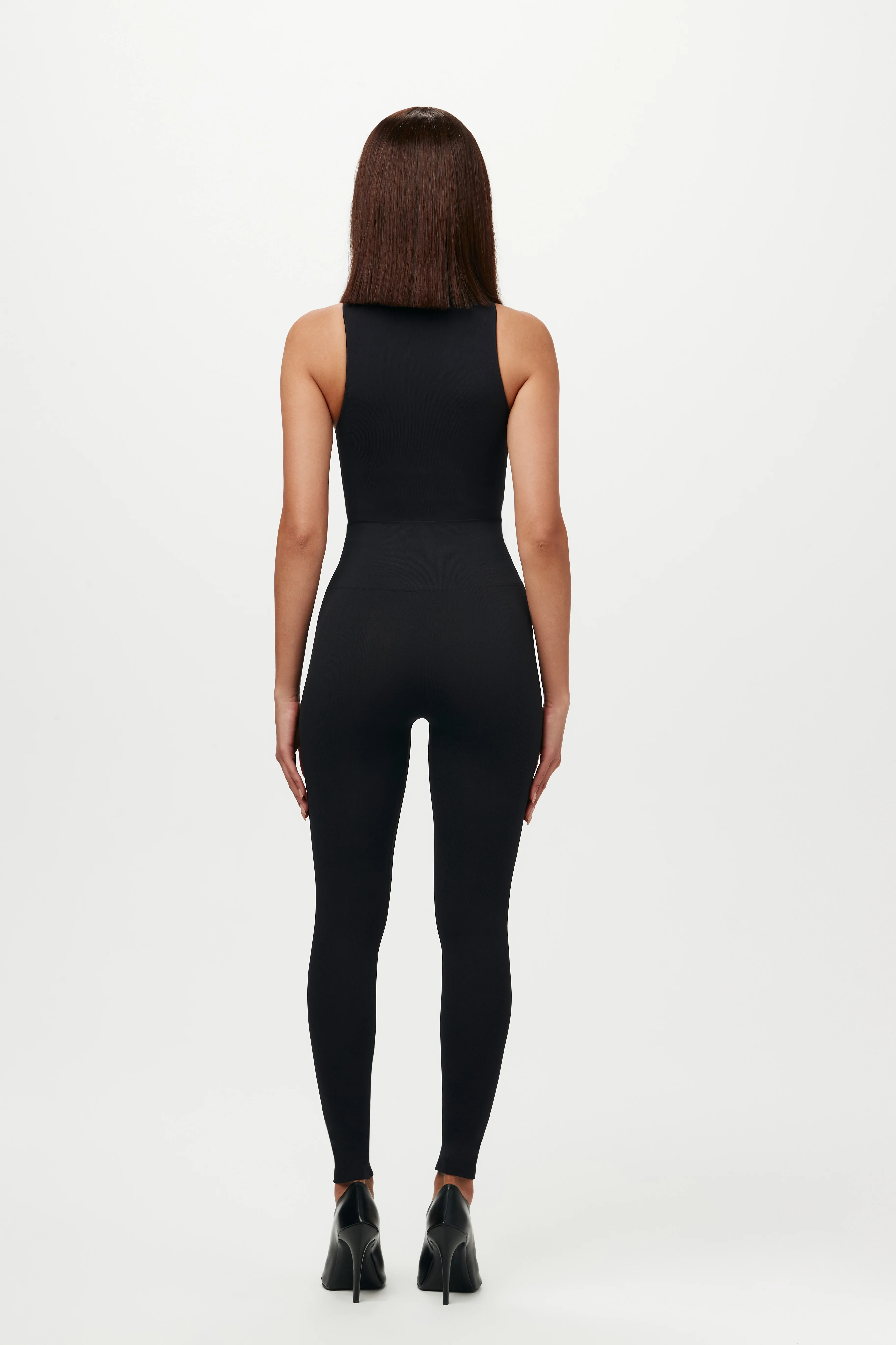 Sculpt Seamless Sleeveless Ribbed Top - Image 14