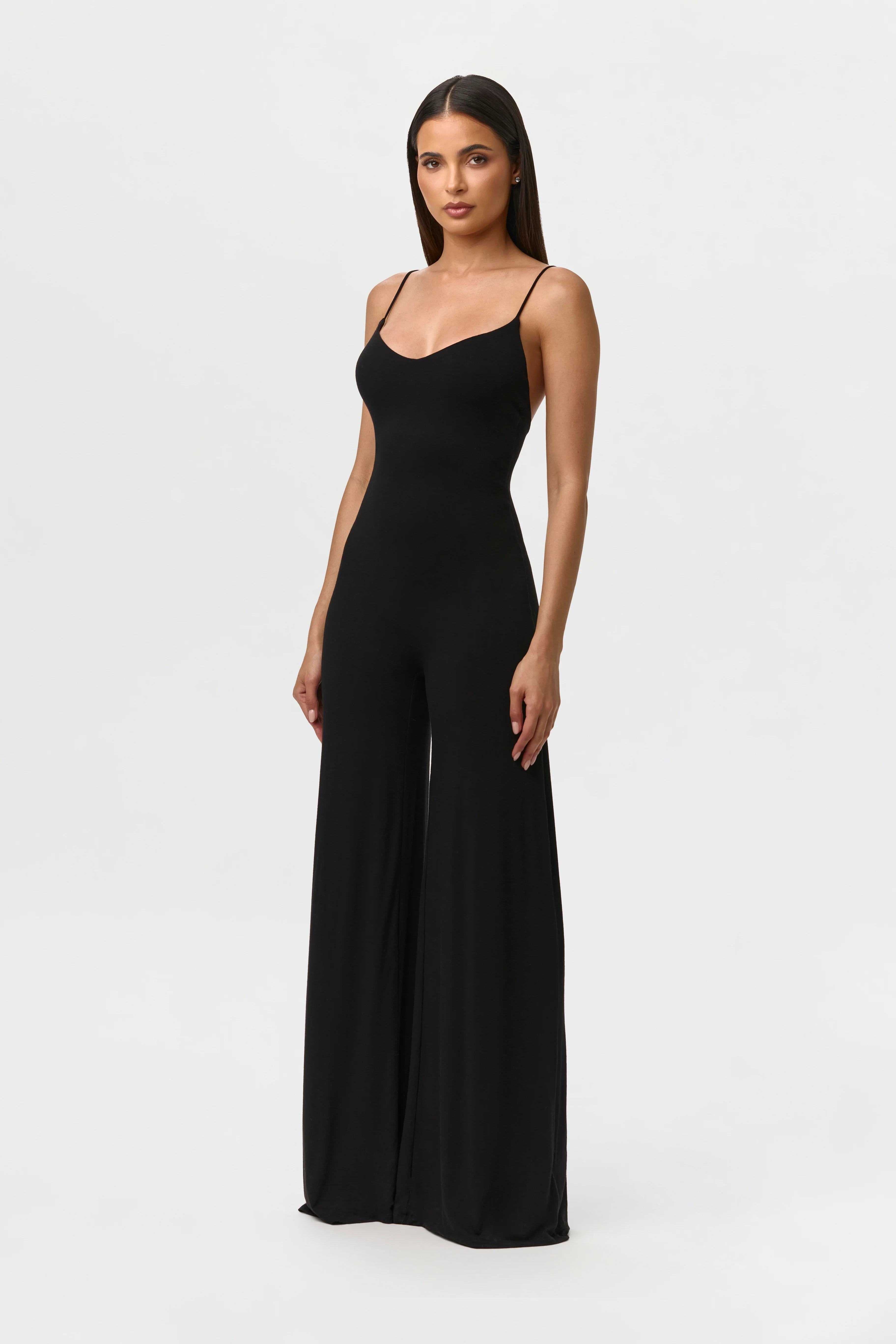 Smooth Cami Wide Leg Jumpsuit - Image 3