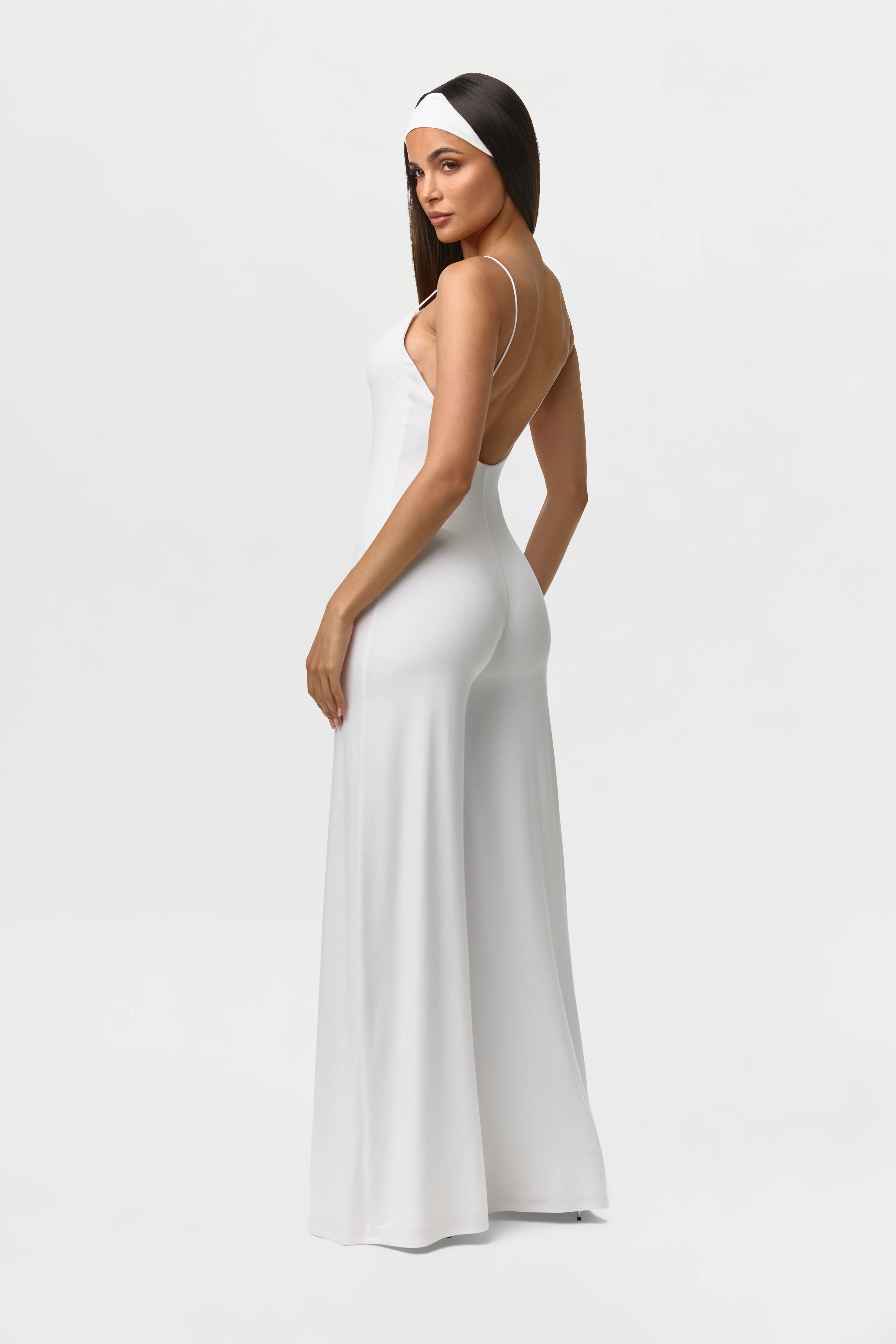Smooth Cami Wide Leg Jumpsuit - Image 9