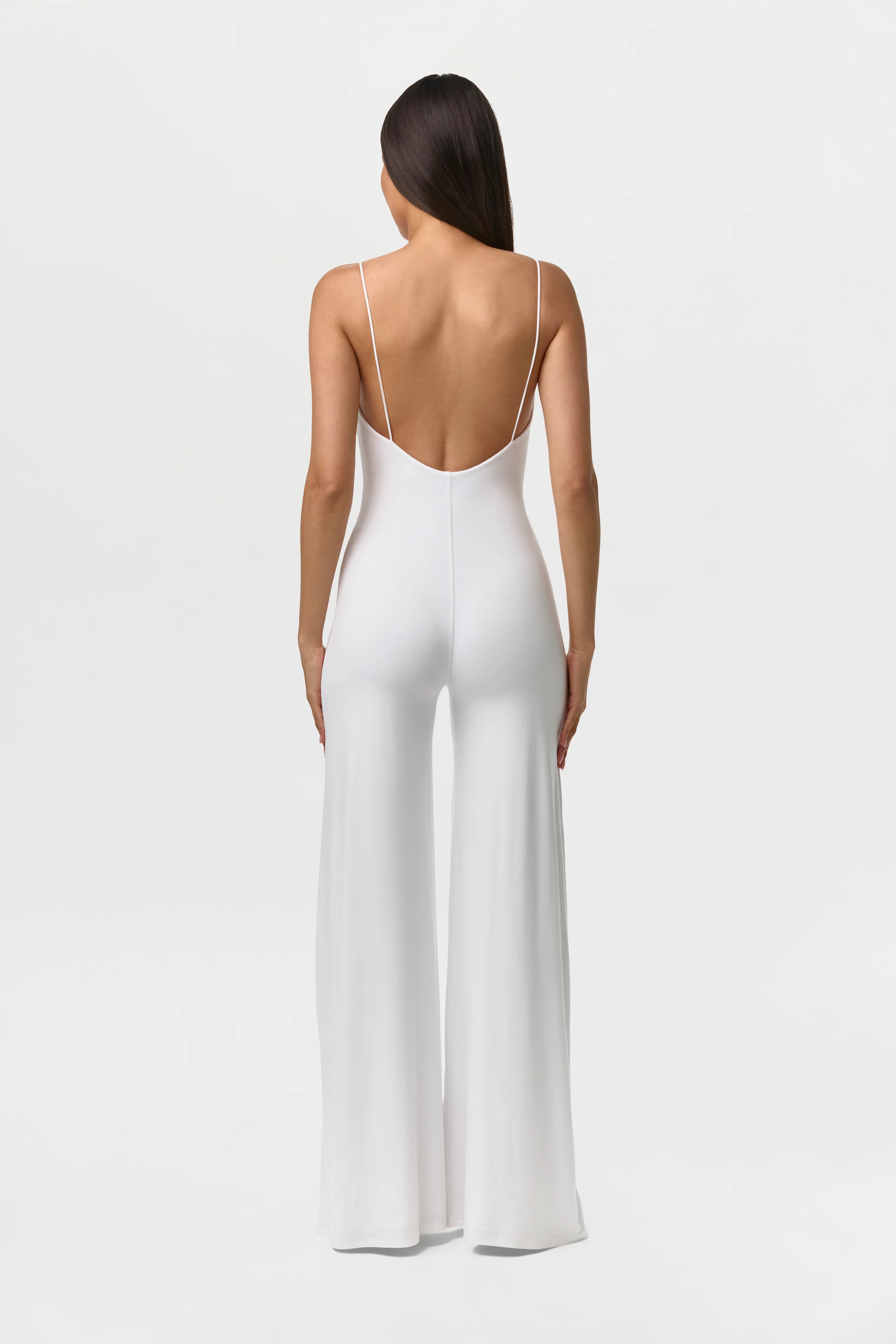 Smooth Cami Wide Leg Jumpsuit Petite - Image 10
