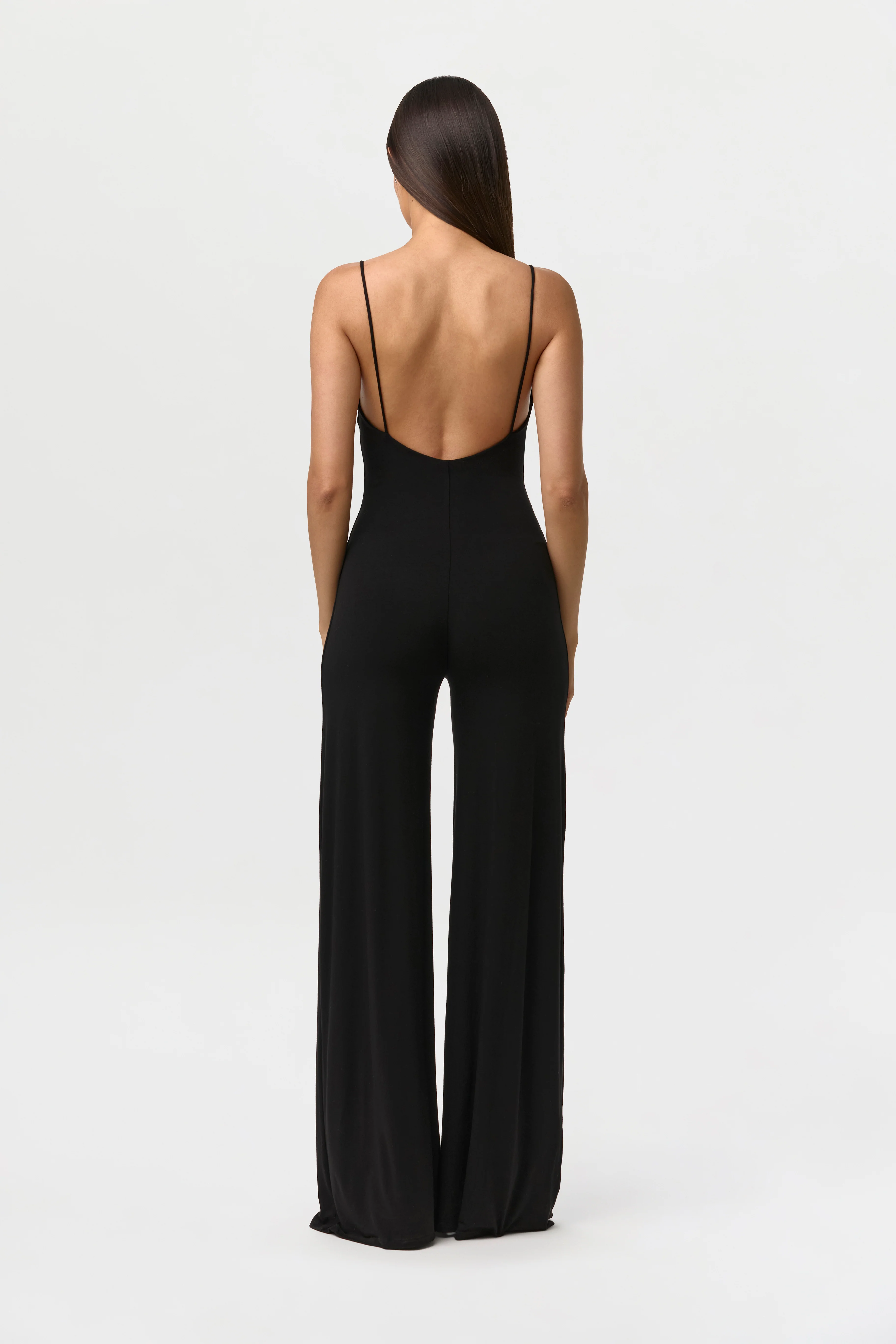 Smooth Cami Wide Leg Jumpsuit Petite - Image 5