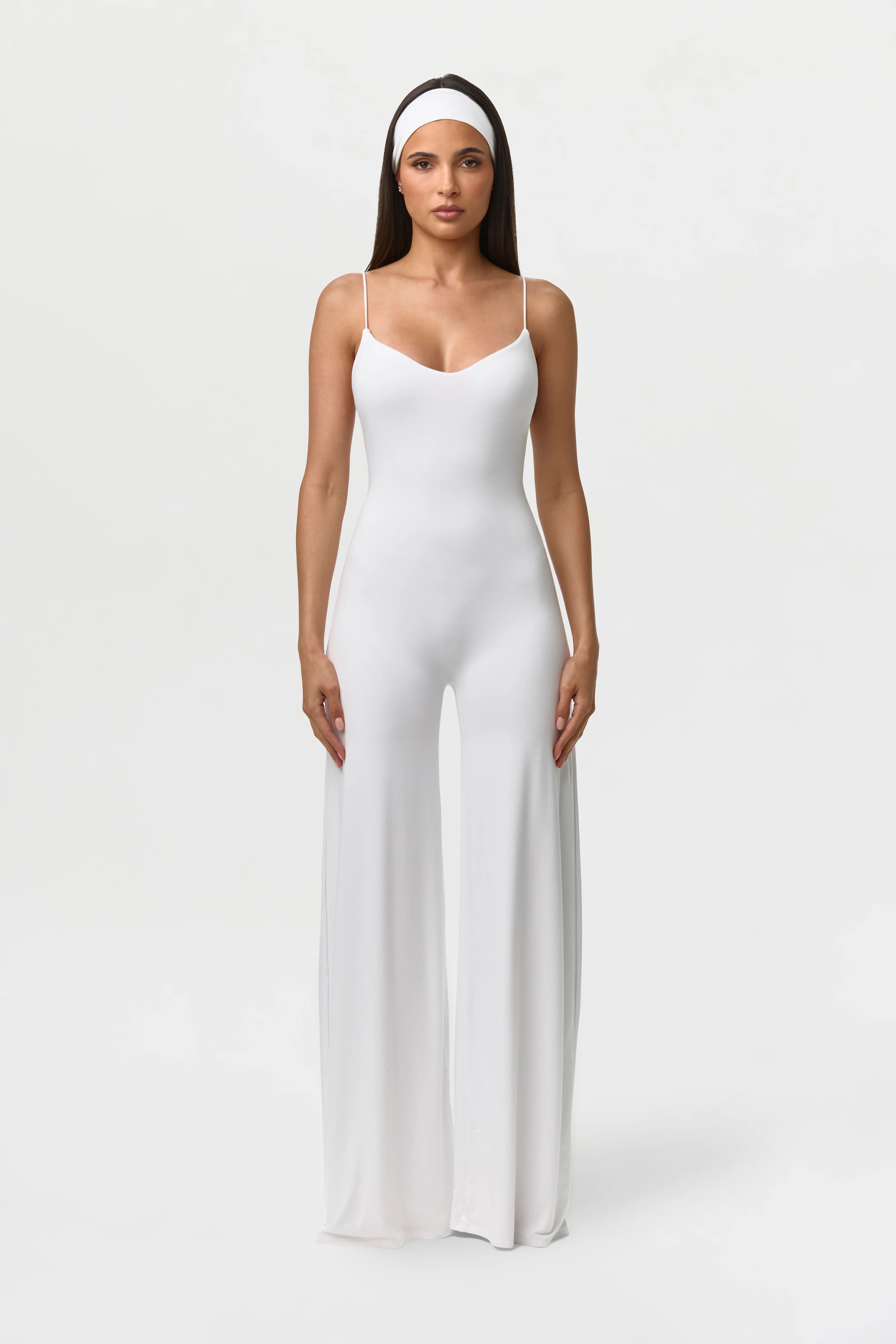 Smooth Cami Wide Leg Jumpsuit Petite - Image 7