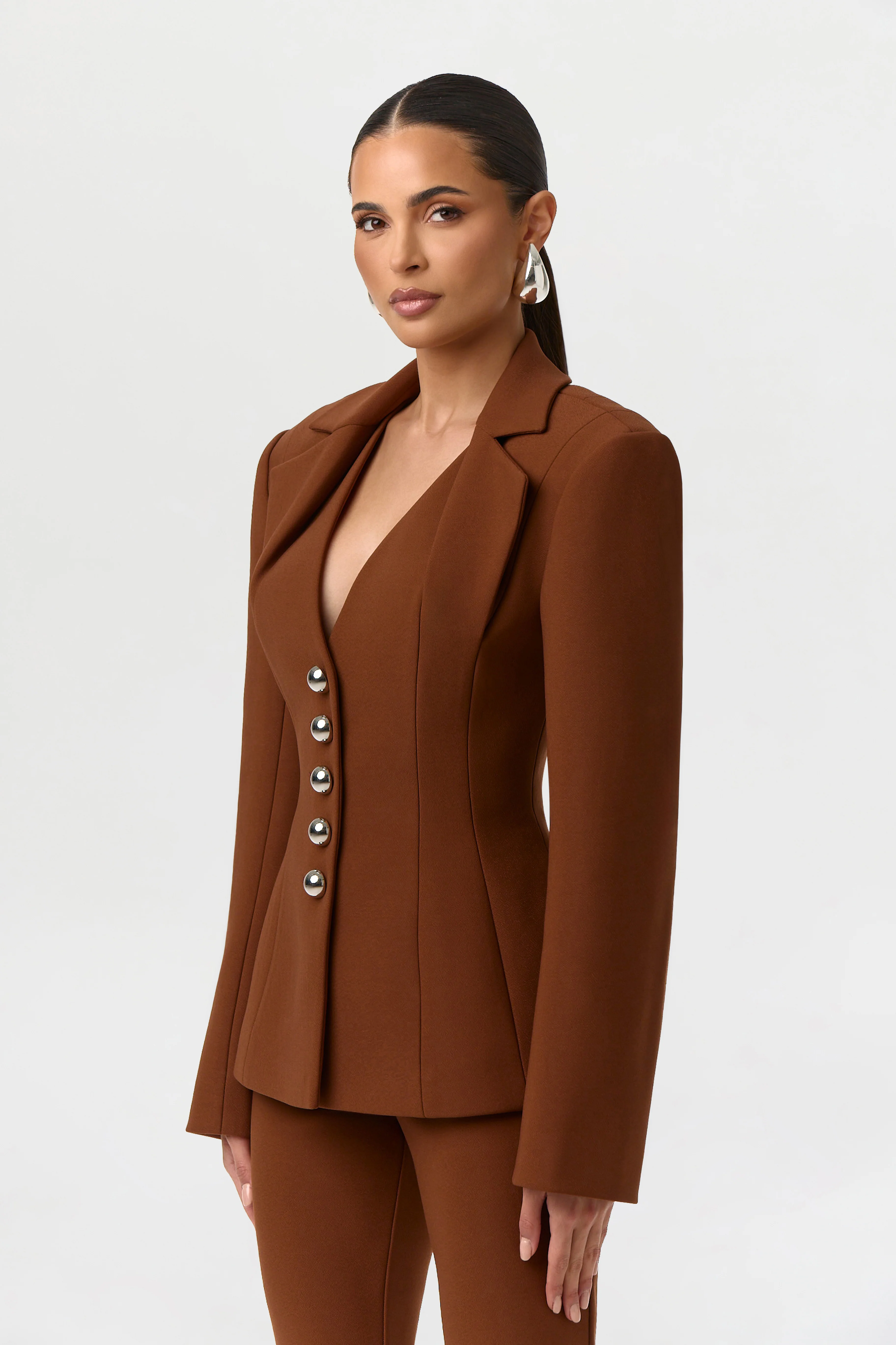 Suiting Sculpted Dome Blazer - Image 4