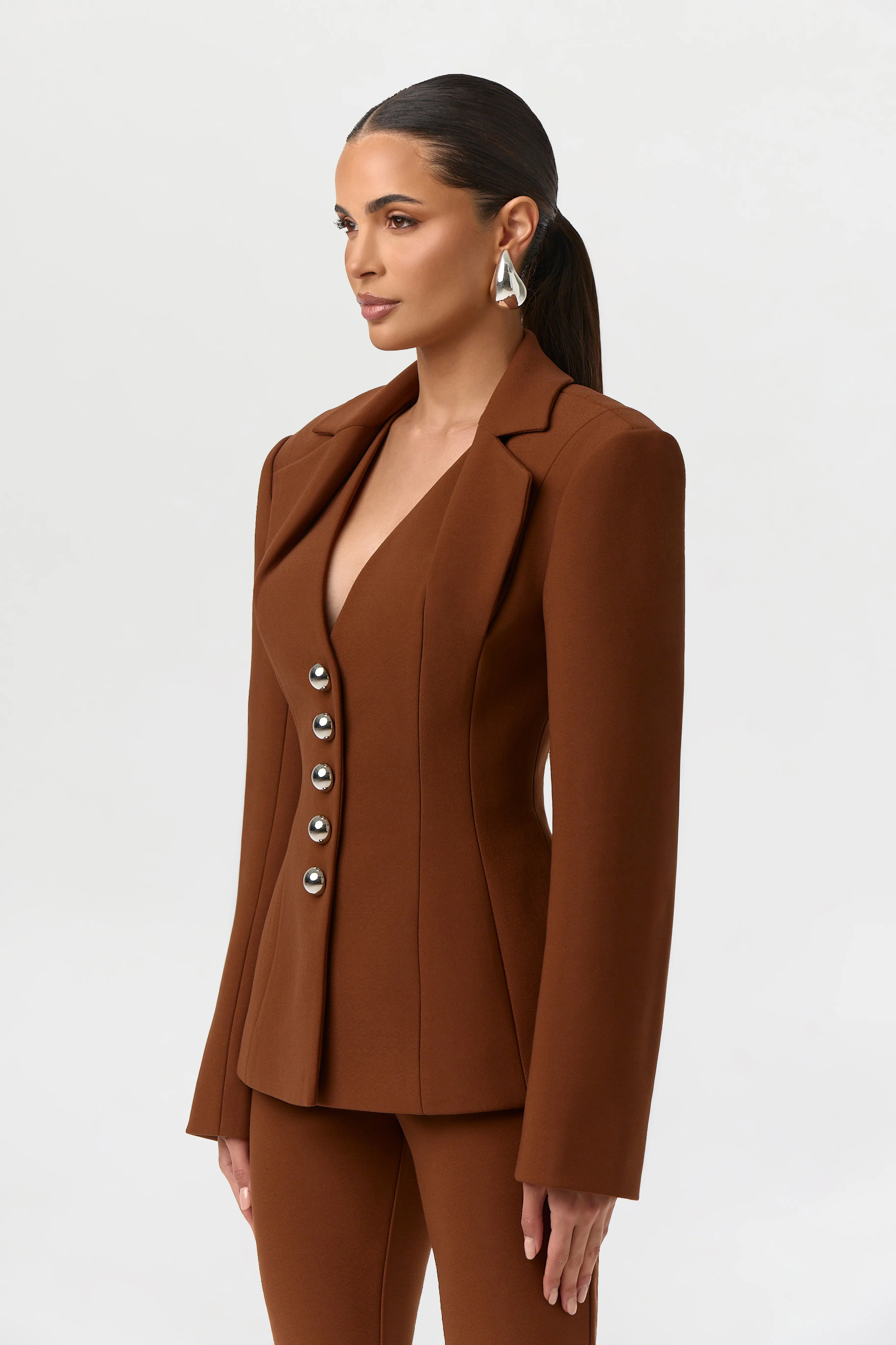 Suiting Sculpted Dome Blazer - Image 5