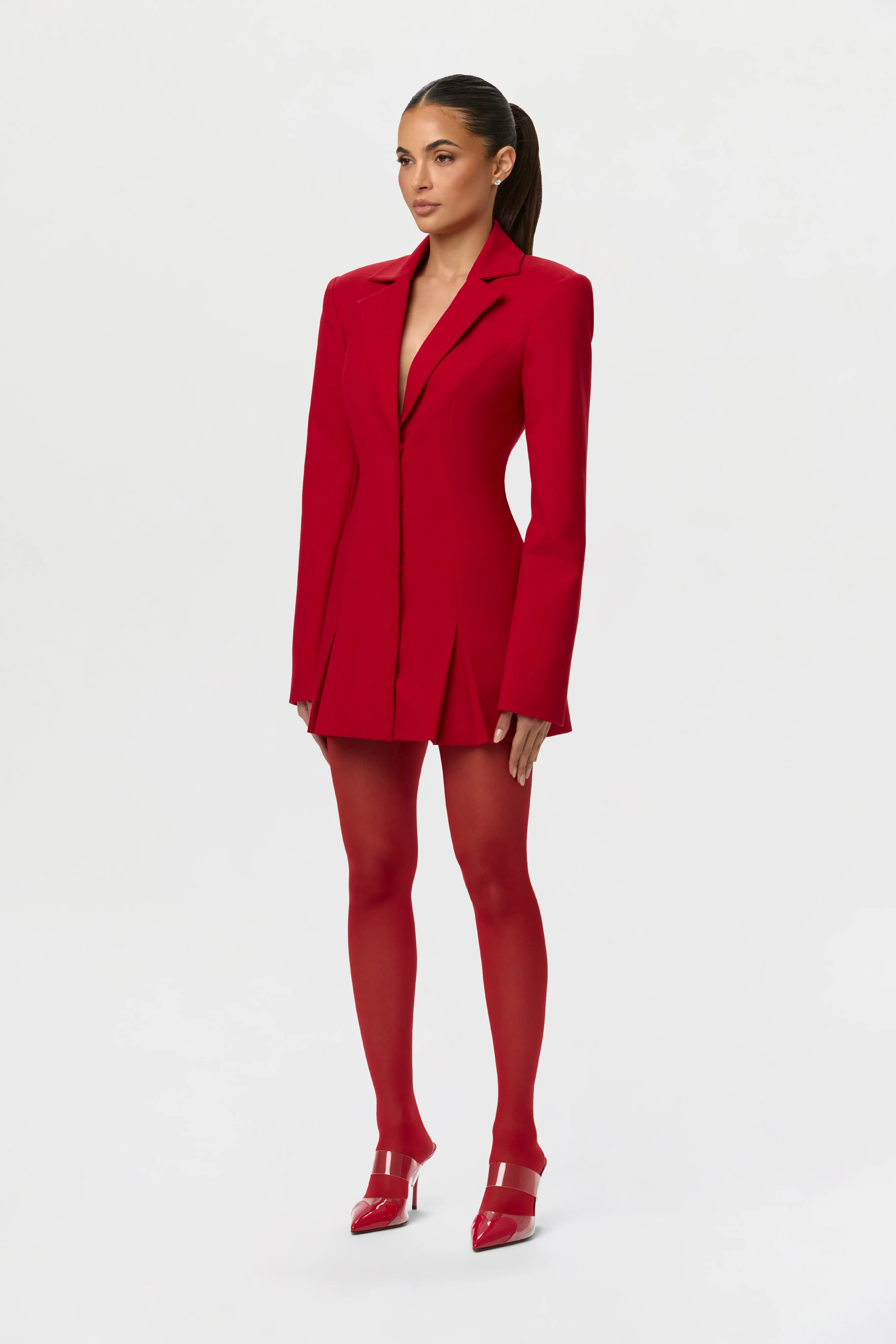 Suiting Blazer Mini Dress - Image 3