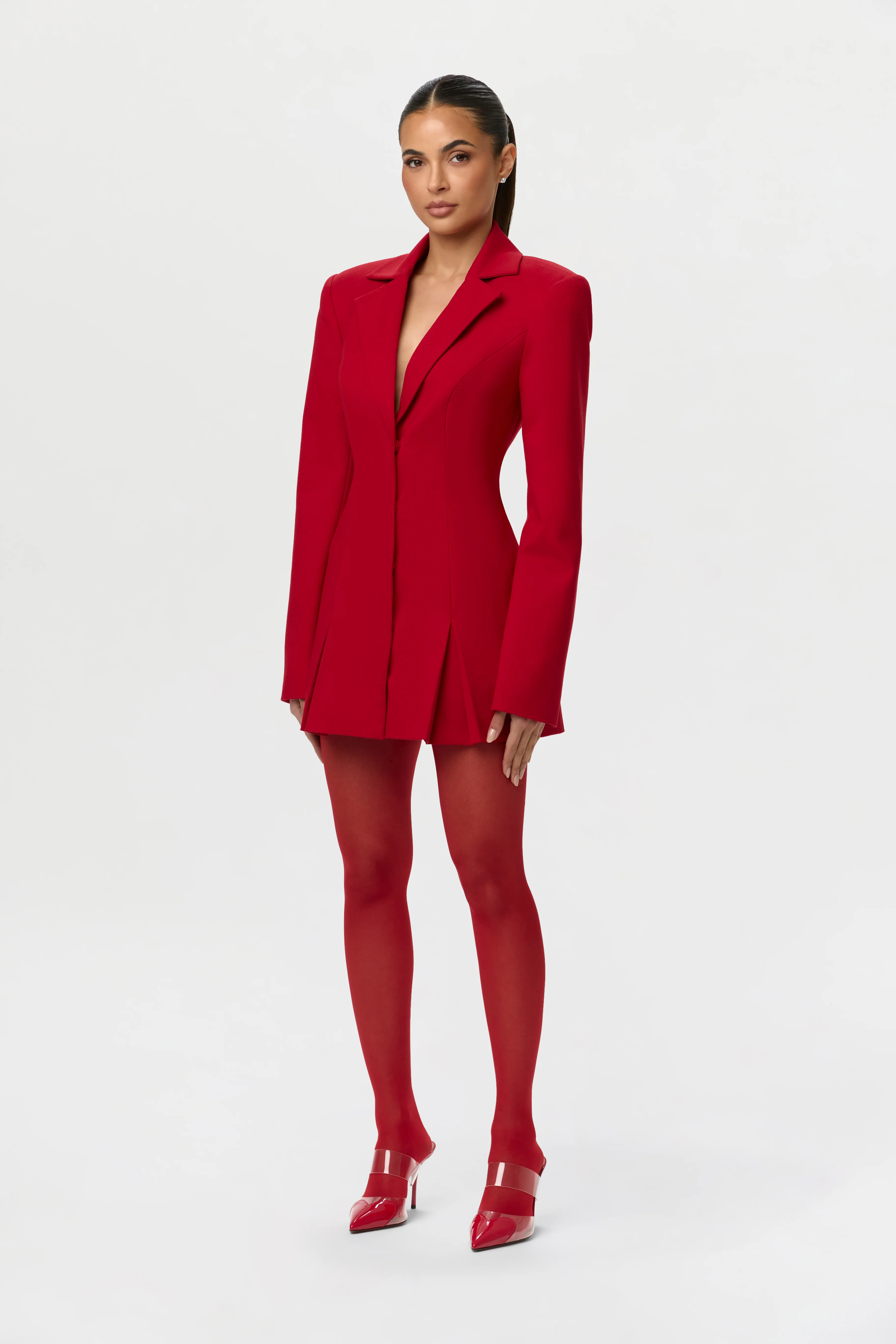 Suiting Blazer Mini Dress - Image 5