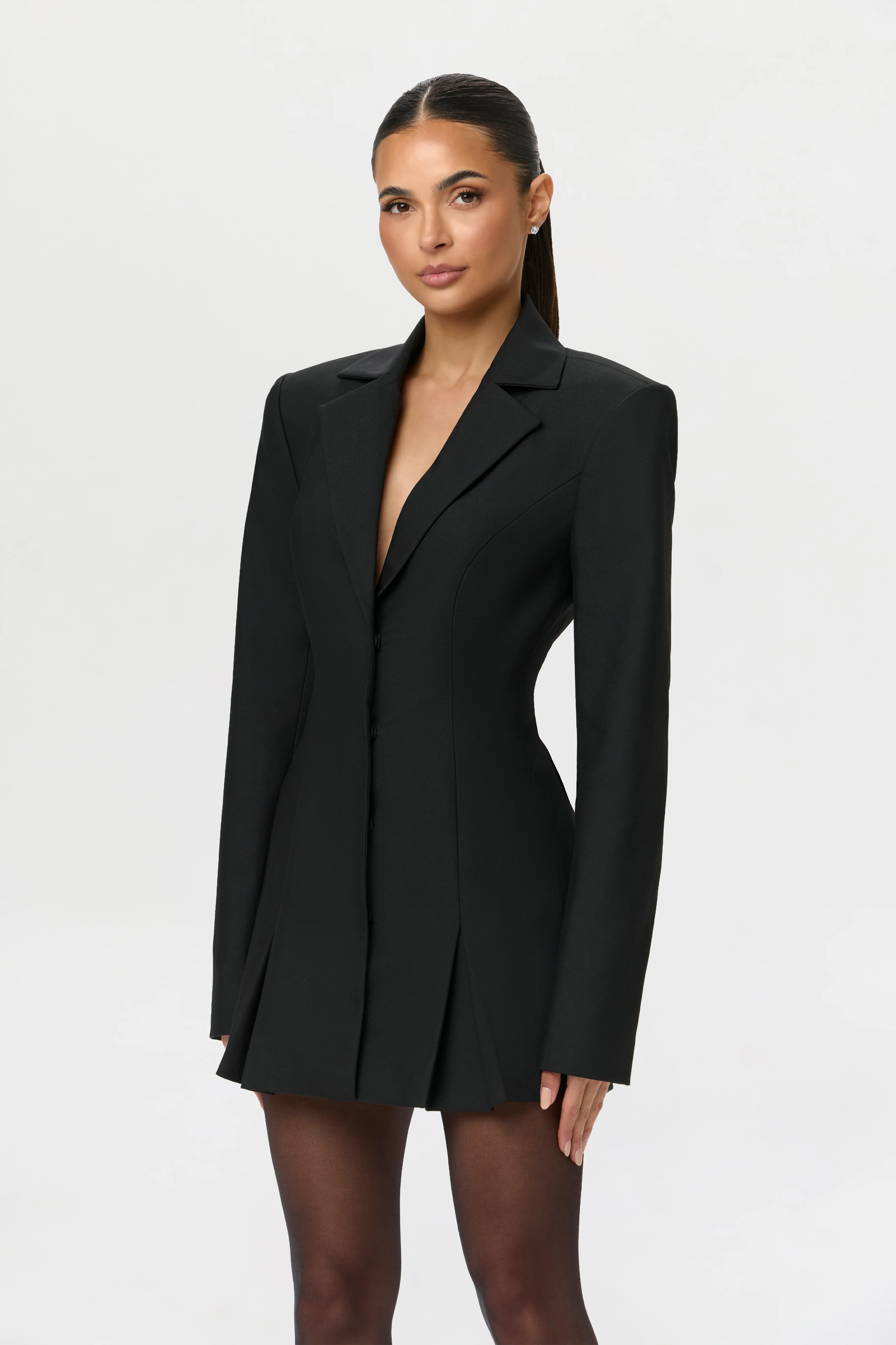 Suiting Blazer Mini Dress - Image 3